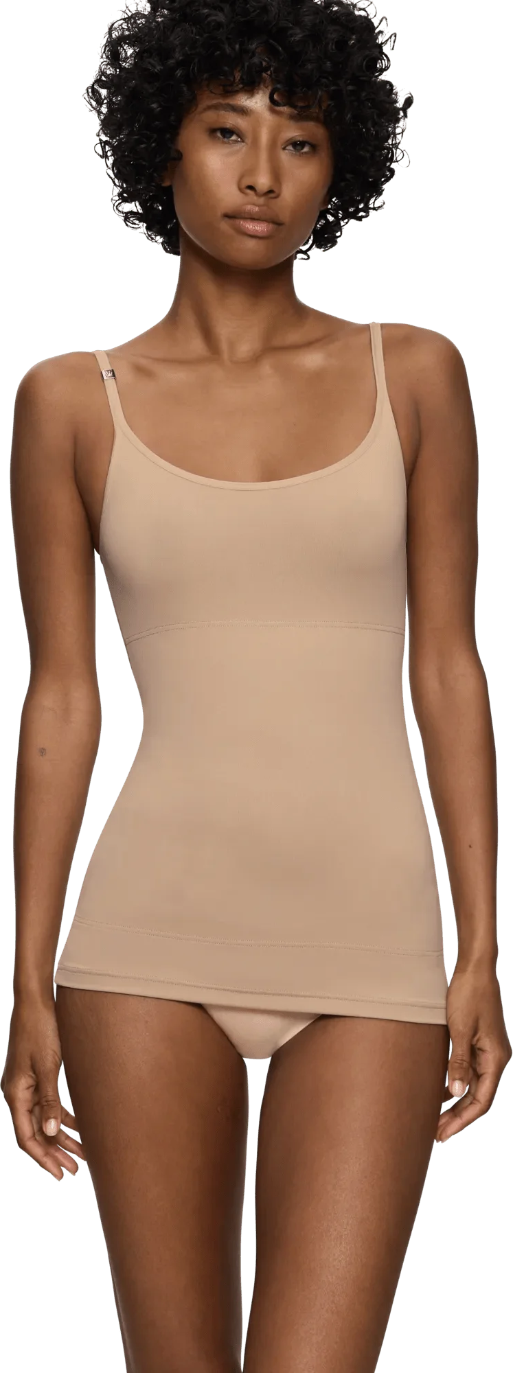 Triumph Trendy Sensation Unterhemd, Figurformend, Uni, FüR Damen, Beige, XL