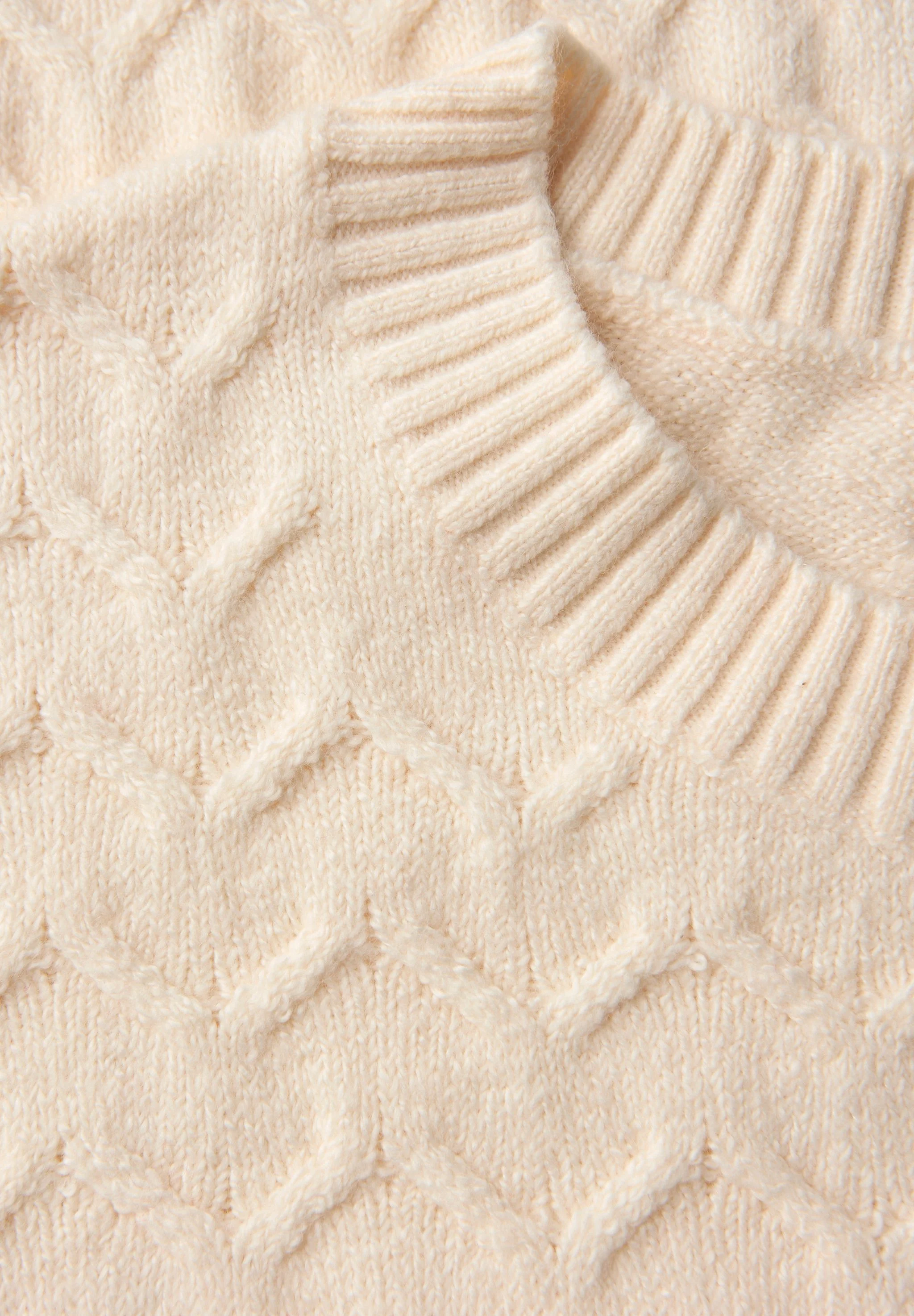 Street One Strickpullover, Rundhals, FüR Damen, Beige, 42