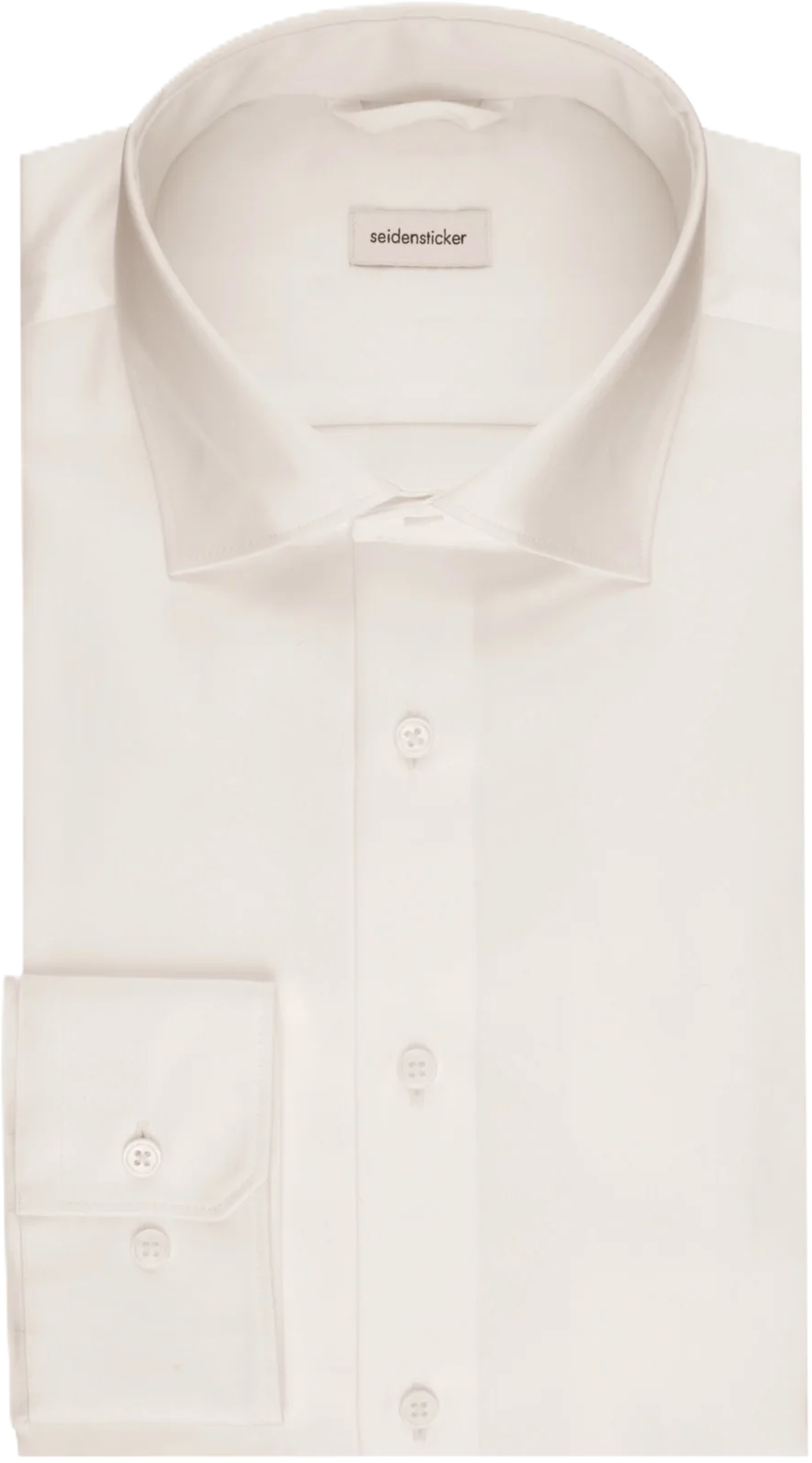 Seidensticker Businesshemd, Slim-Fit, Langarm, Kent-Kragen, FüR Herren, Weiß, 36