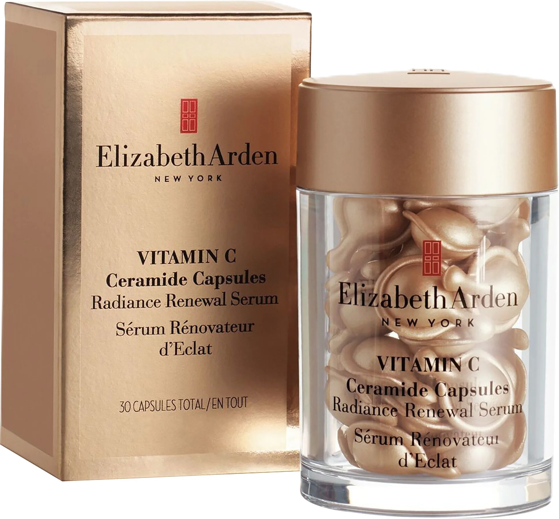 Elizabeth Arden Vitamin C Capsules Radiance Renewal Serum, Gold