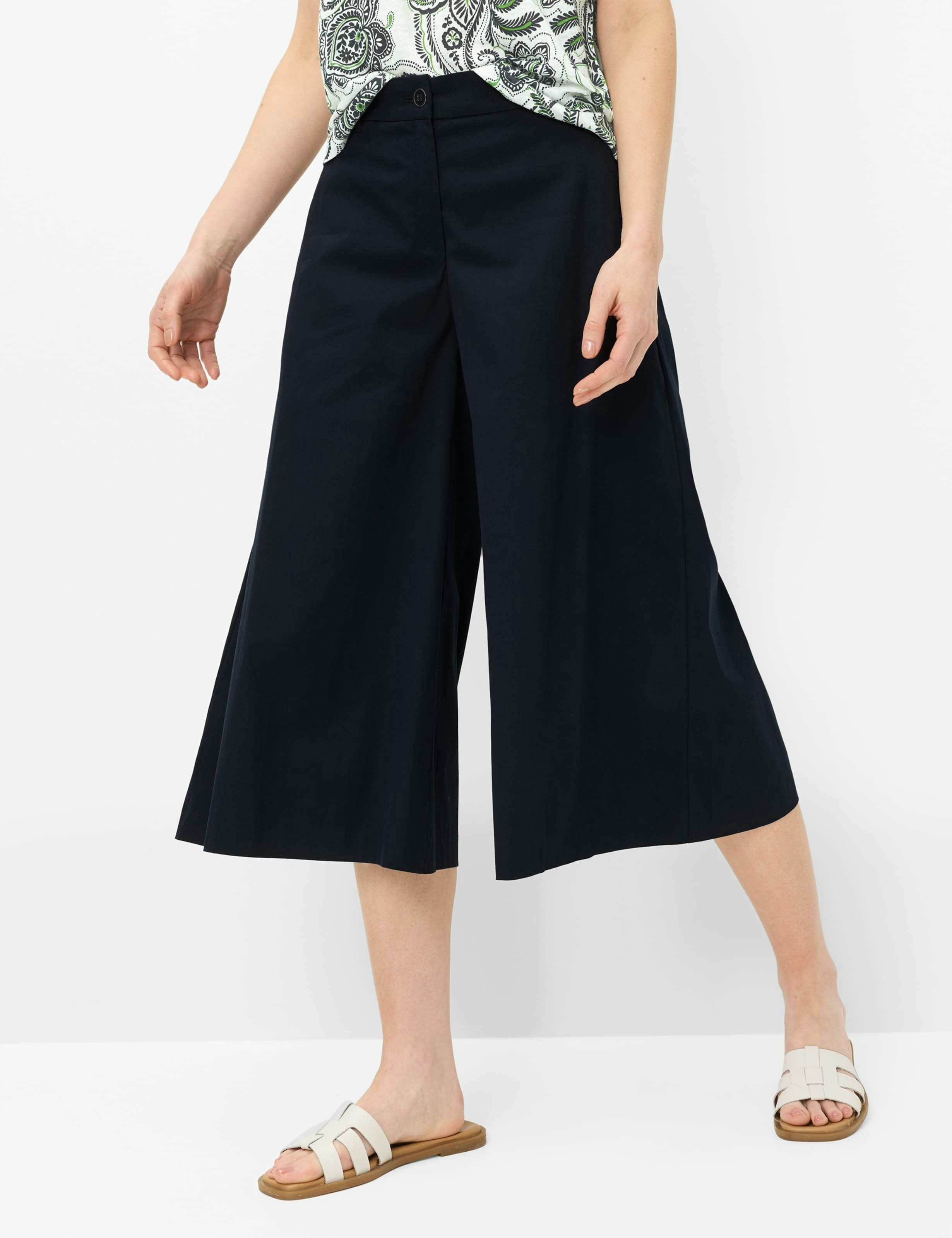 Brax Stoffhose Mell, 3/4-Lang, FüR Damen, Blau, 44