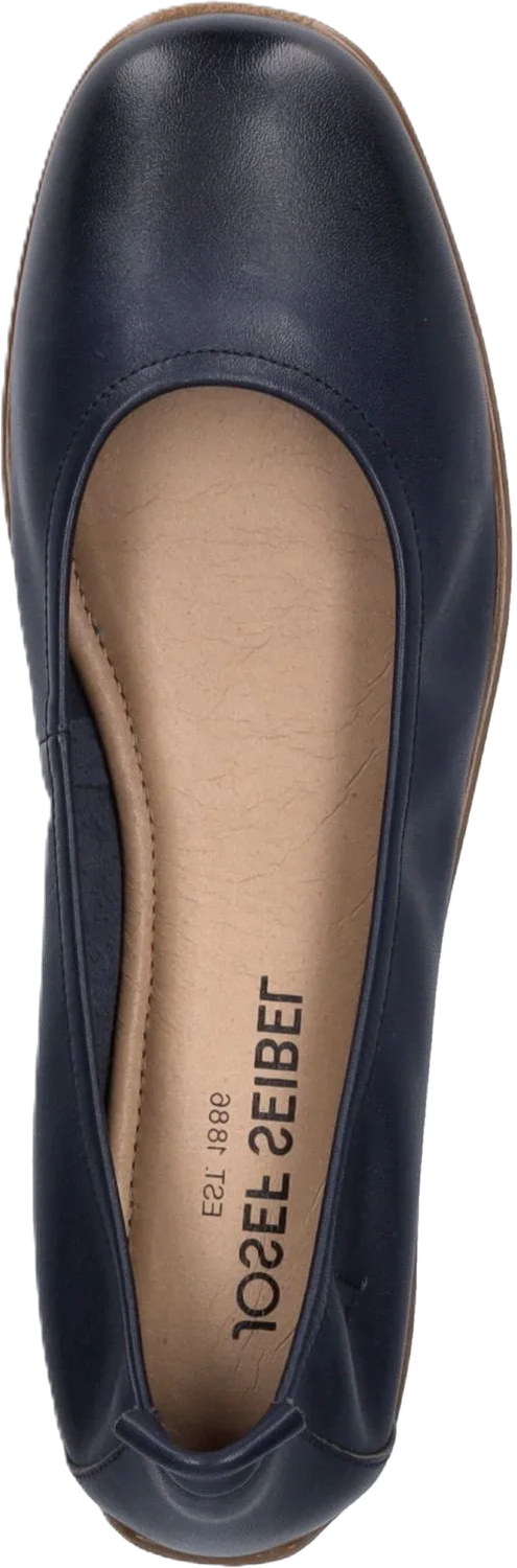 Seibel Ballerinas "Fenja", Leder, Gummizug, FüR Damen, Blau, 38
