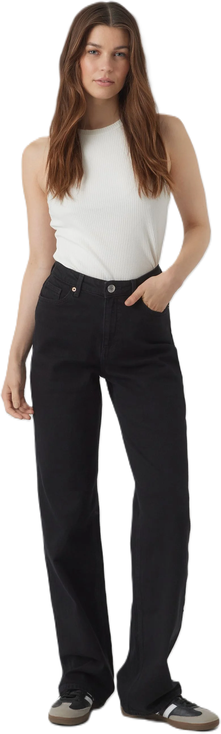 Vero Moda® Jeanshose "Tessa", High Waist, Five-Pocket, FüR Damen, Schwarz, 31/32