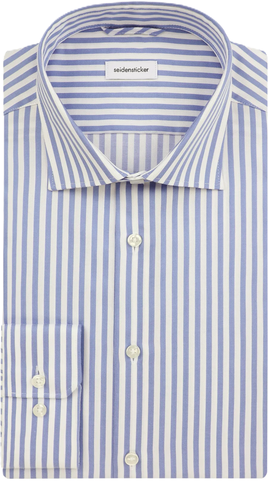 Seidensticker Business-Hemd, Slim-Fit, Kent-Kragen, FüR Herren, Blau, 44
