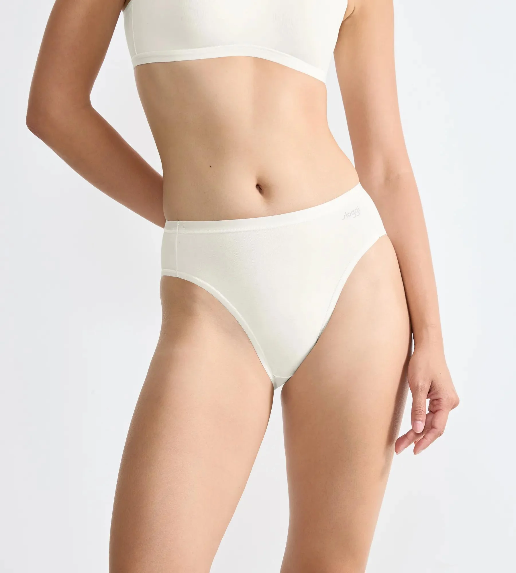 Sloggi Go Daily Cotton Taillenslips, 3Er-Pack, FüR Damen, Weiß, Xs
