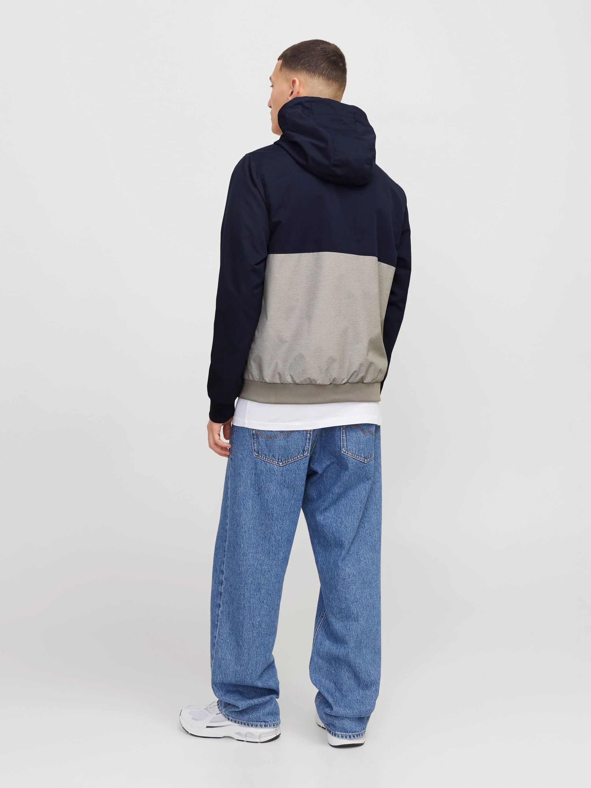 Originals by Jack & Jones Softshelljacke, Kapuze, Tunnelzug, FüR Herren, Blau, XL