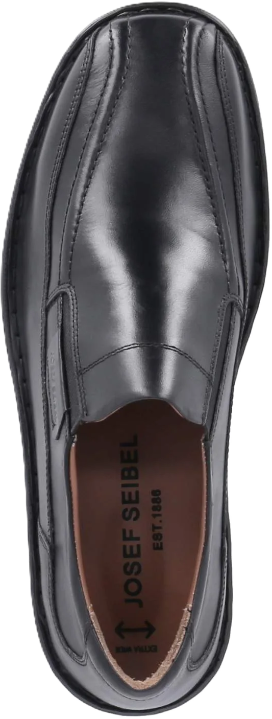 Seibel Slipper "Bradfjord 07", Leder, Weite K, FüR Herren, Schwarz, 44