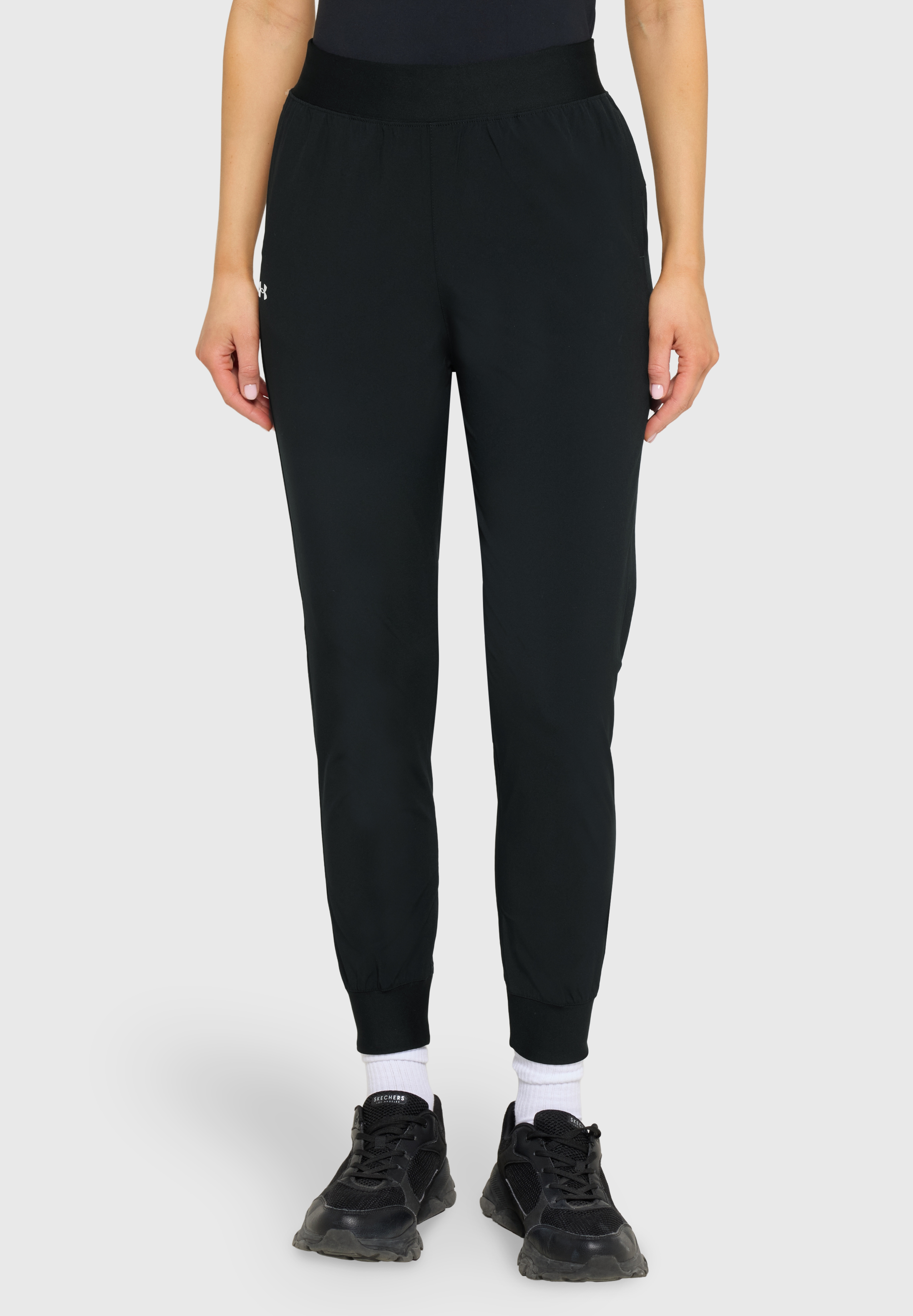 Under Armour Jogginghose, Gummibund, FüR Damen, Schwarz, Xl
