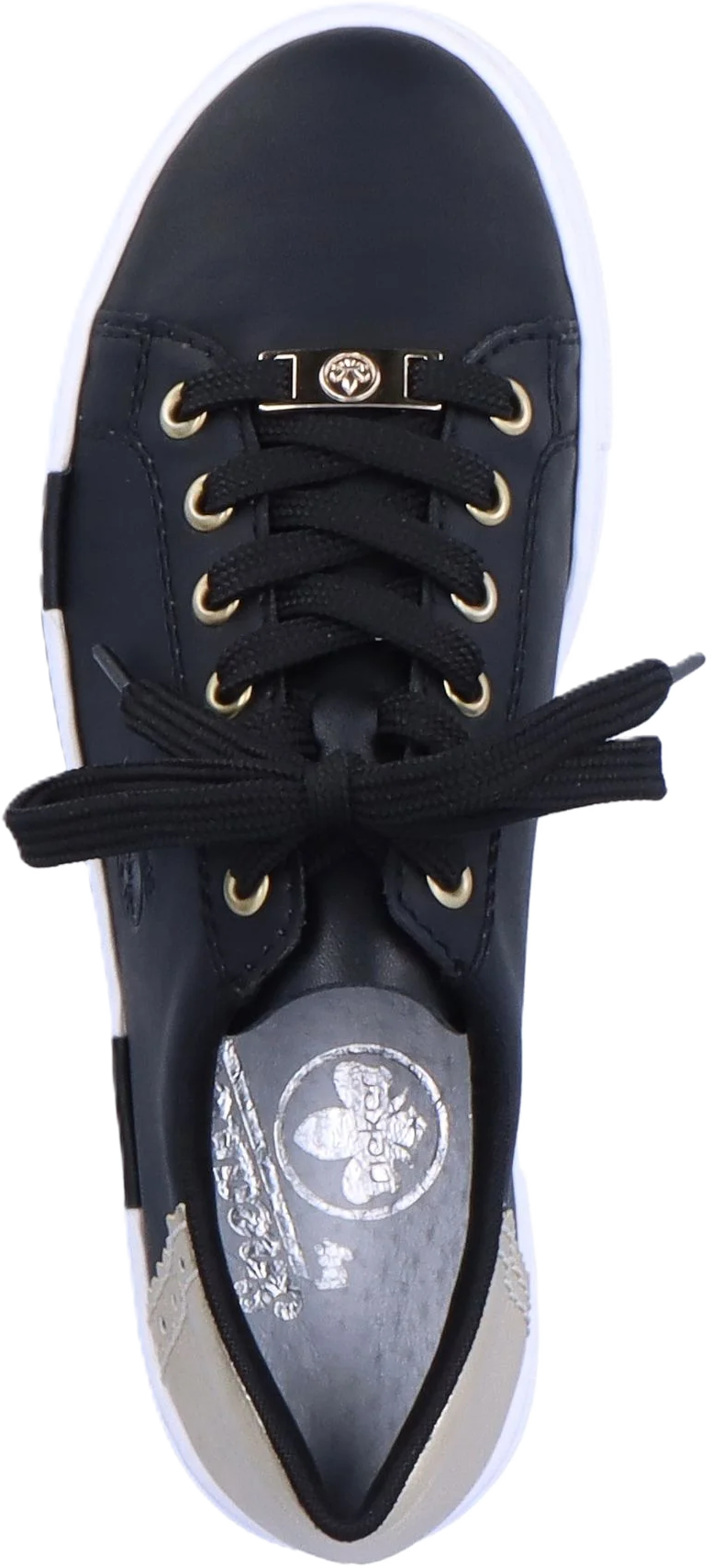 Rieker Sneaker, Leder, FüR Damen, Schwarz, 41