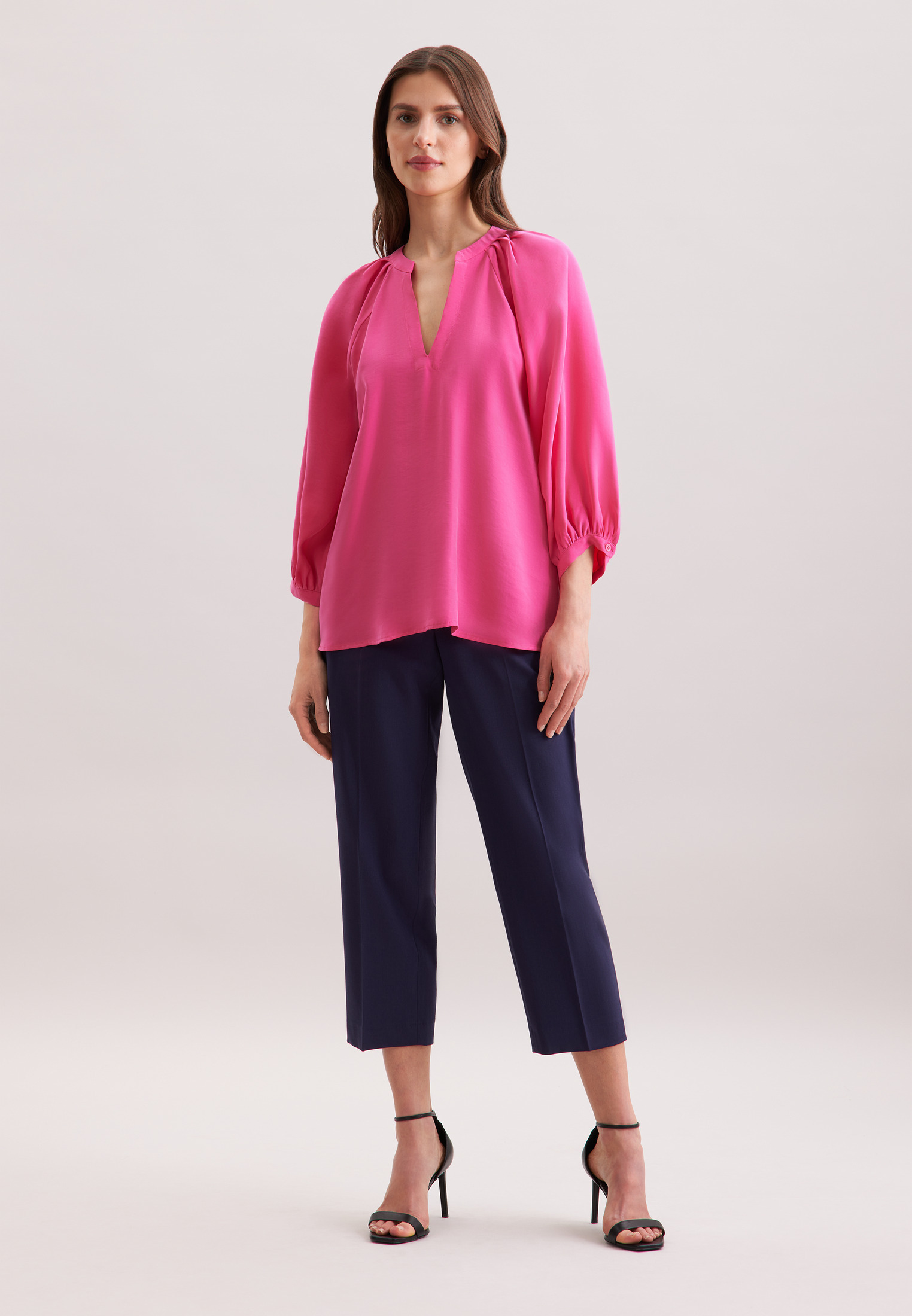 Seidensticker Shirtbluse Schwarze Rose, Pink, 42
