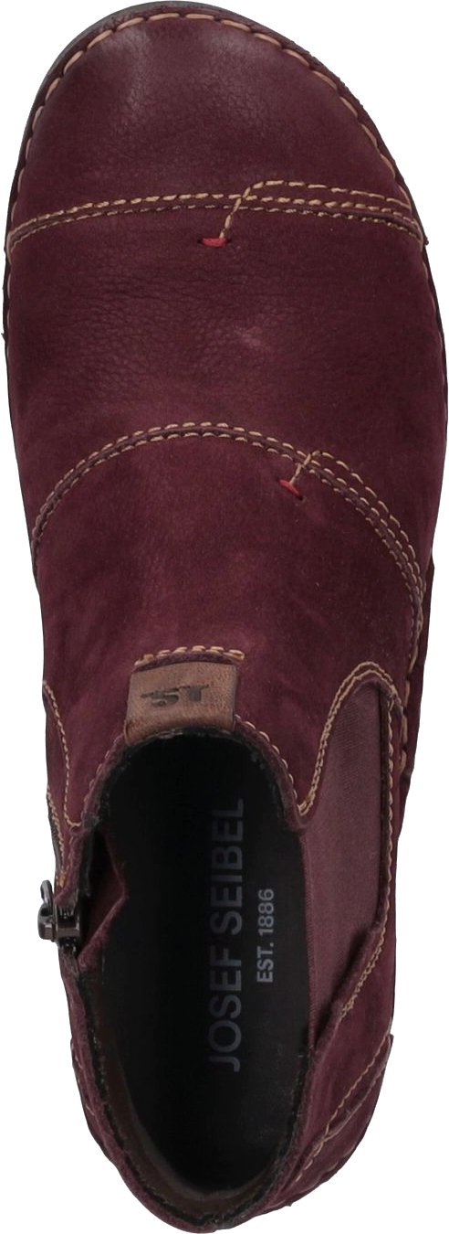 Seibel Chelsea Boots "Fergey 55", Patch, Leder, FüR Damen, Rot, 42