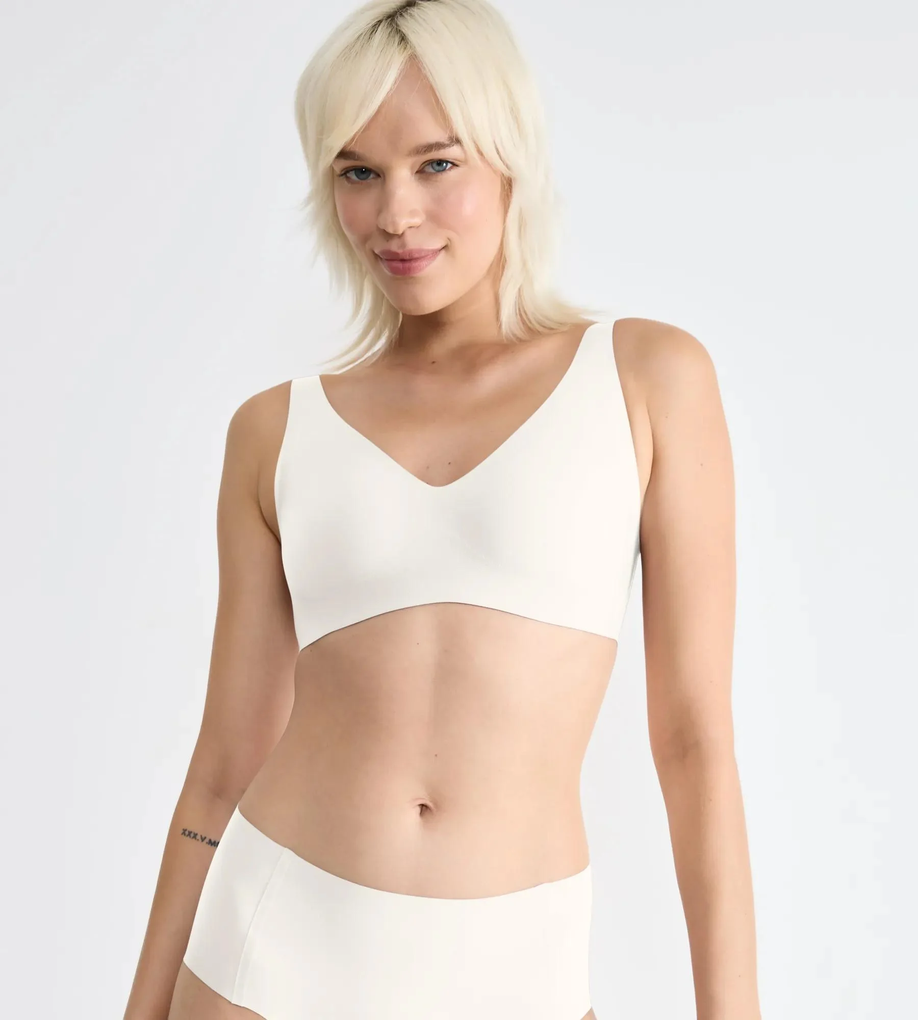 Sloggi Zero Feel 2.0 Soft Bralette, BüGellos, Atmungsaktiv, FüR Damen, Weiß, XL
