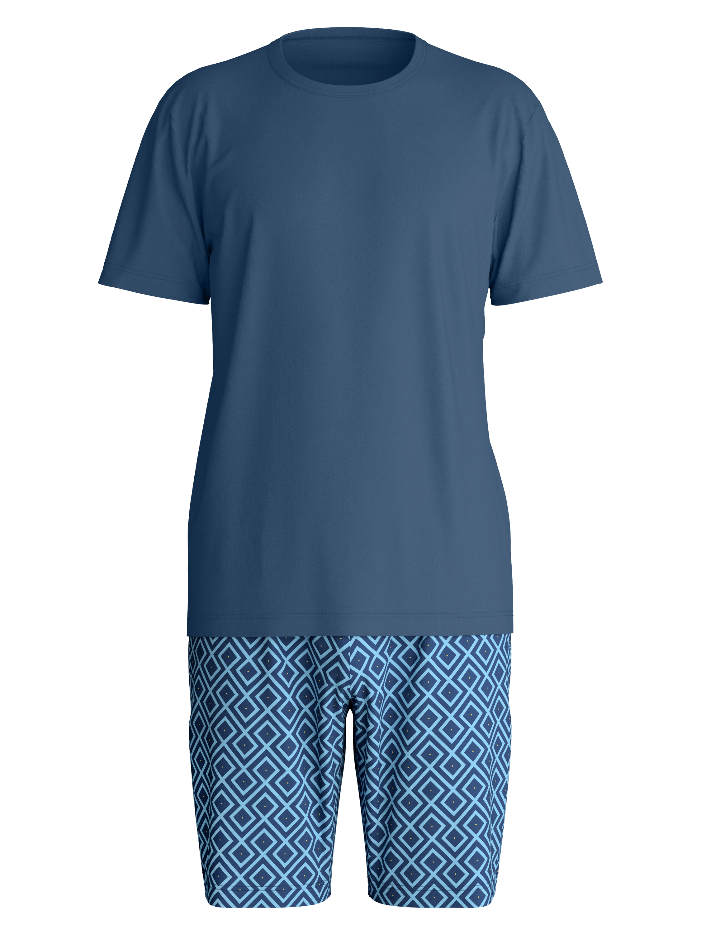 Calida Schlafanzug, Kurz, FüR Herren, Blau, S