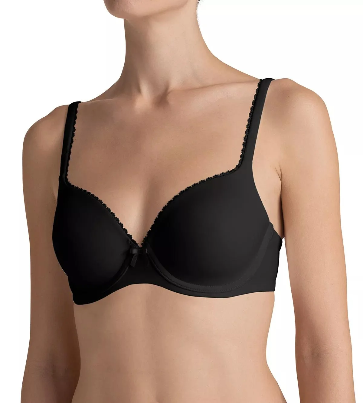 Triumph Perfectly Soft Bh, Weiche Cups, Nahtlose Kanten, FüR Damen, Schwarz, 80B