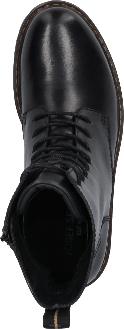 Seibel SchnüRstiefeletten "Marta 02", Blockabsatz, Zuglasche, FüR Damen, Schwarz, 38