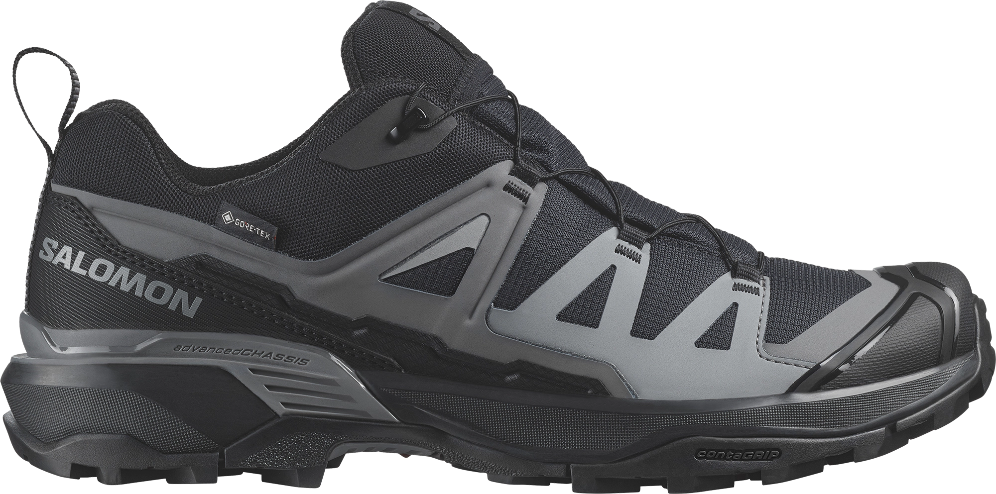 Salomon Wanderschuhe "X Ultra 360 Gtx", Wasserdicht, Atmungsaktiv, FüR Herren, Schwarz, 43 1/3