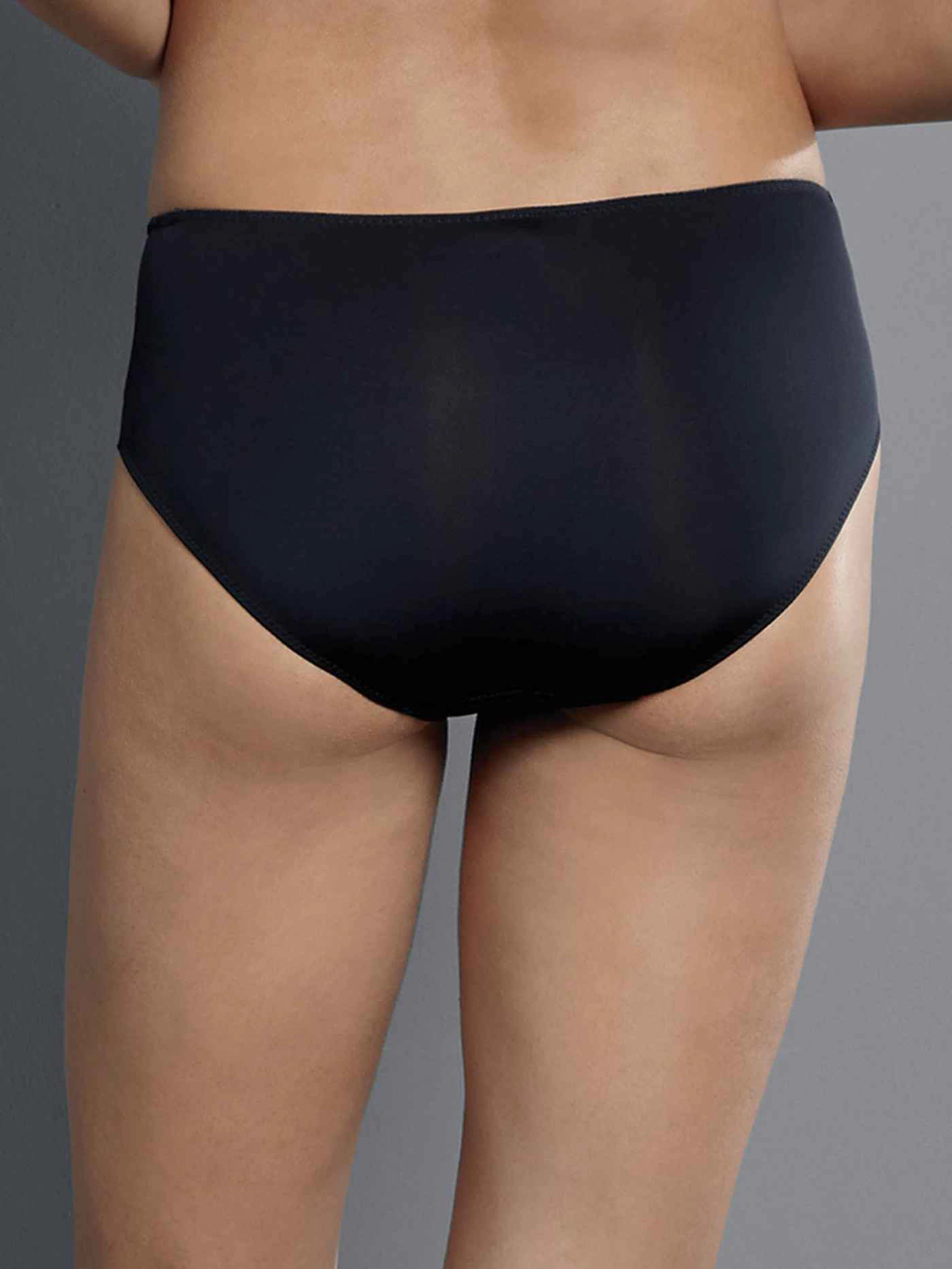 Rosa Faia Selma Slip, Spitze, Zierschleife, FüR Damen, Schwarz, 50