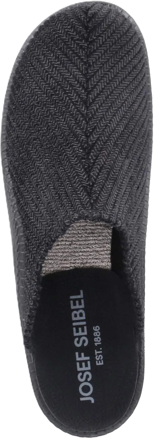 Seibel Pantoffel "Monaco 220", Cord, DäMpfend, FüR Herren, Schwarz, 46