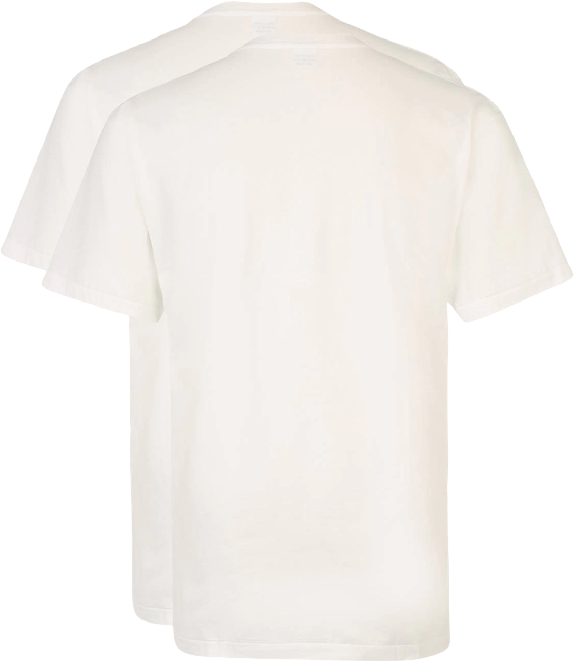 Ragman T-Shirt, 2Er-Pack, V-Ausschnitt, FüR Herren, Weiß, S