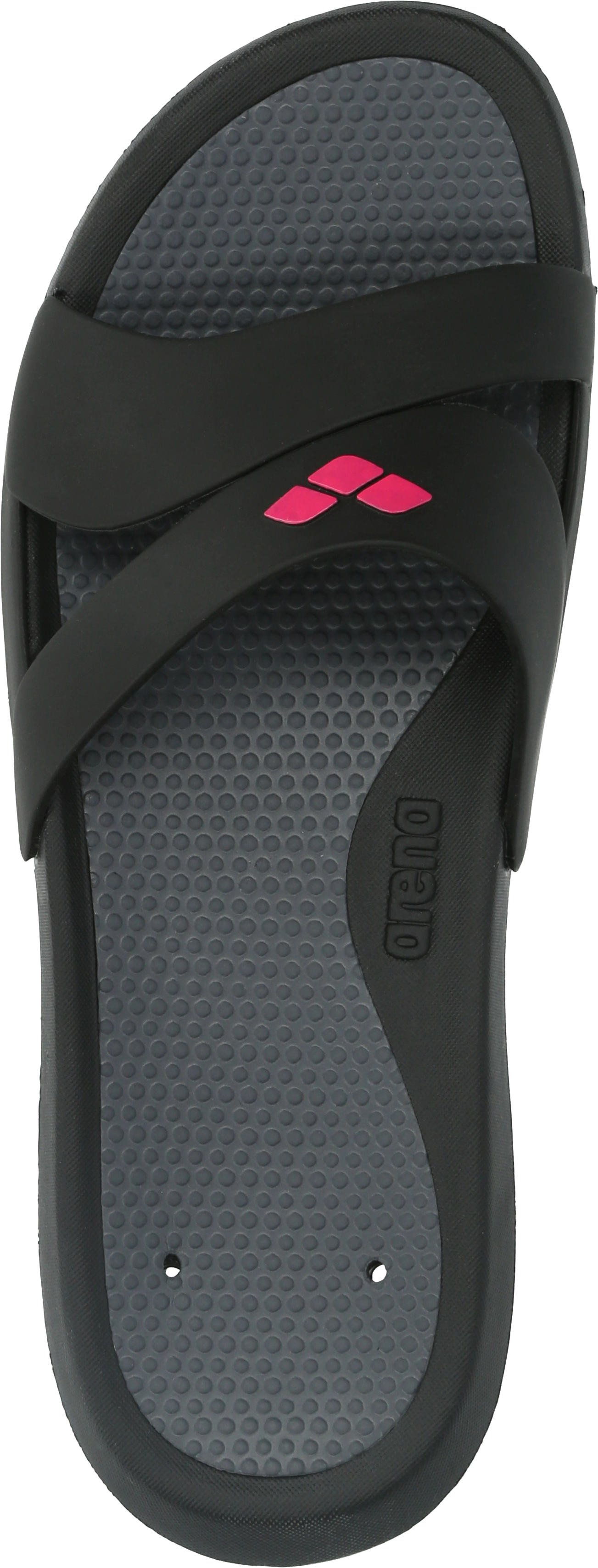 Arena Badesandalen "Nina", Leicht, Gepolstert, FüR Damen, Schwarz|Grau, 40