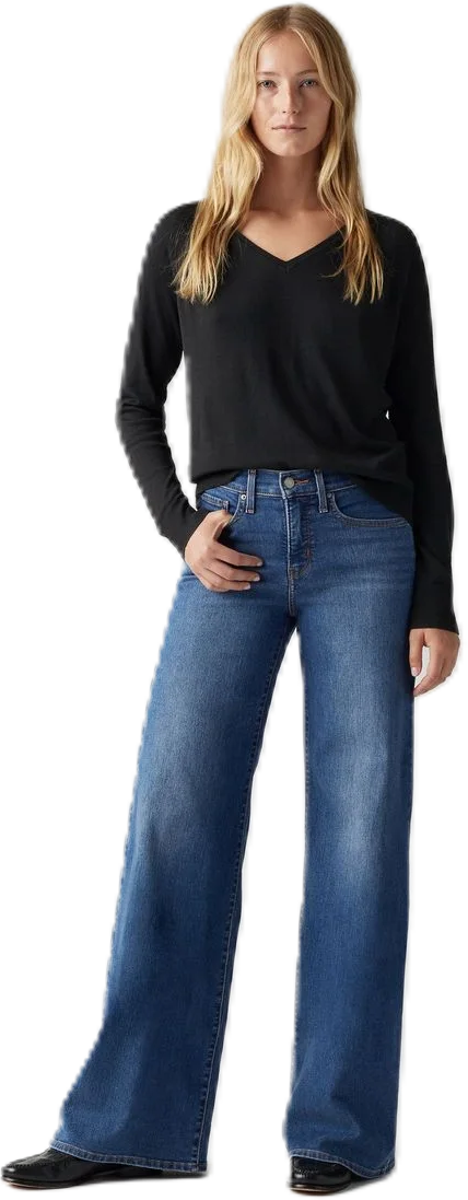 Levi's® 334™ Shaping Wide Leg Jeans, Blau, 30/32