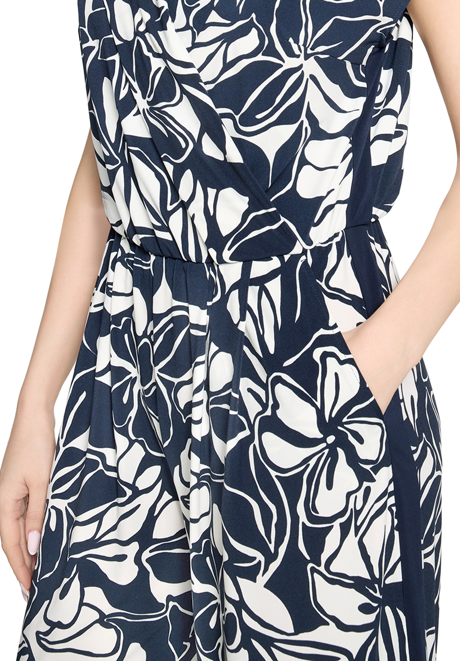 Betty Barclay Jumpsuit, Wickelausschnitt, FüR Damen, Blau, 36