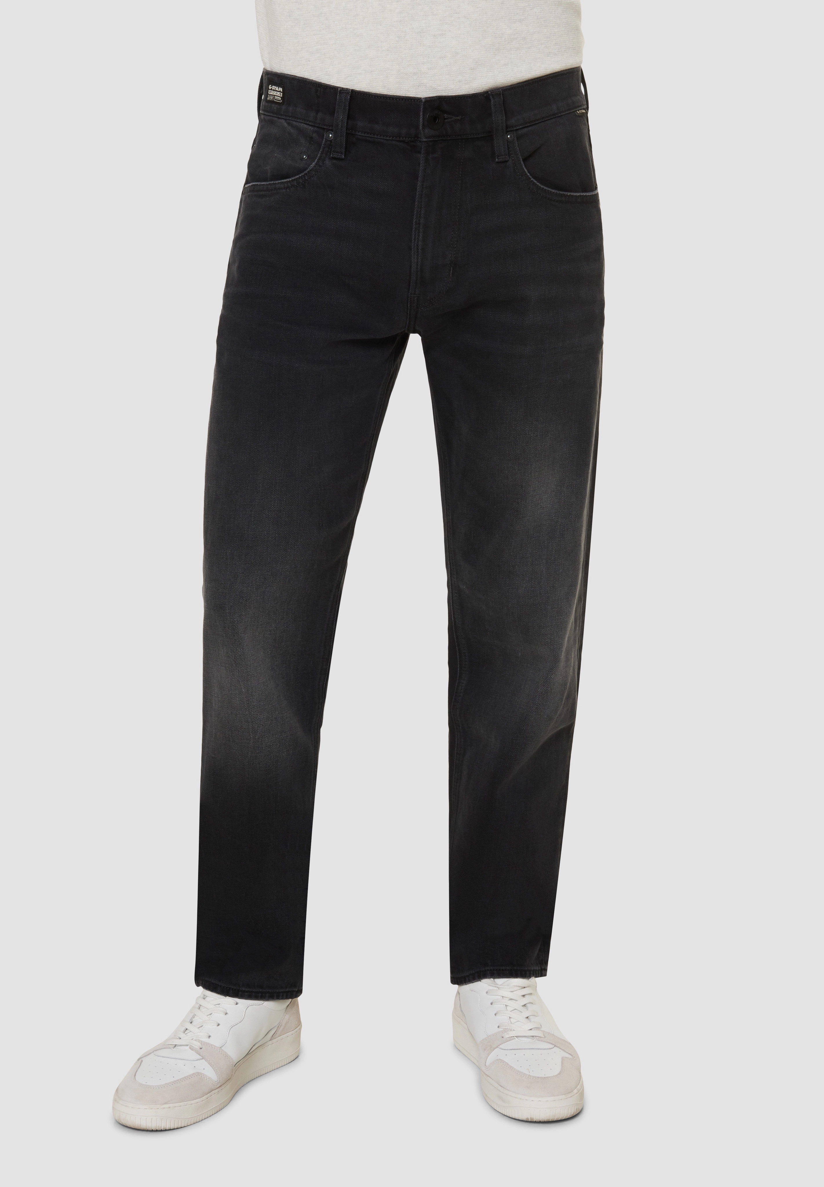 G-STAR Raw Jeans "Mosa", Straight-Fit, 5-Pocket-Style, FüR Herren, Grau, 31/30
