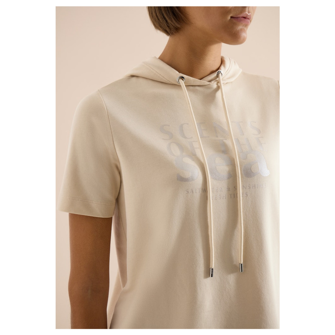 cecil Sweatshirt, Kapuze, FüR Damen, Beige, XXL