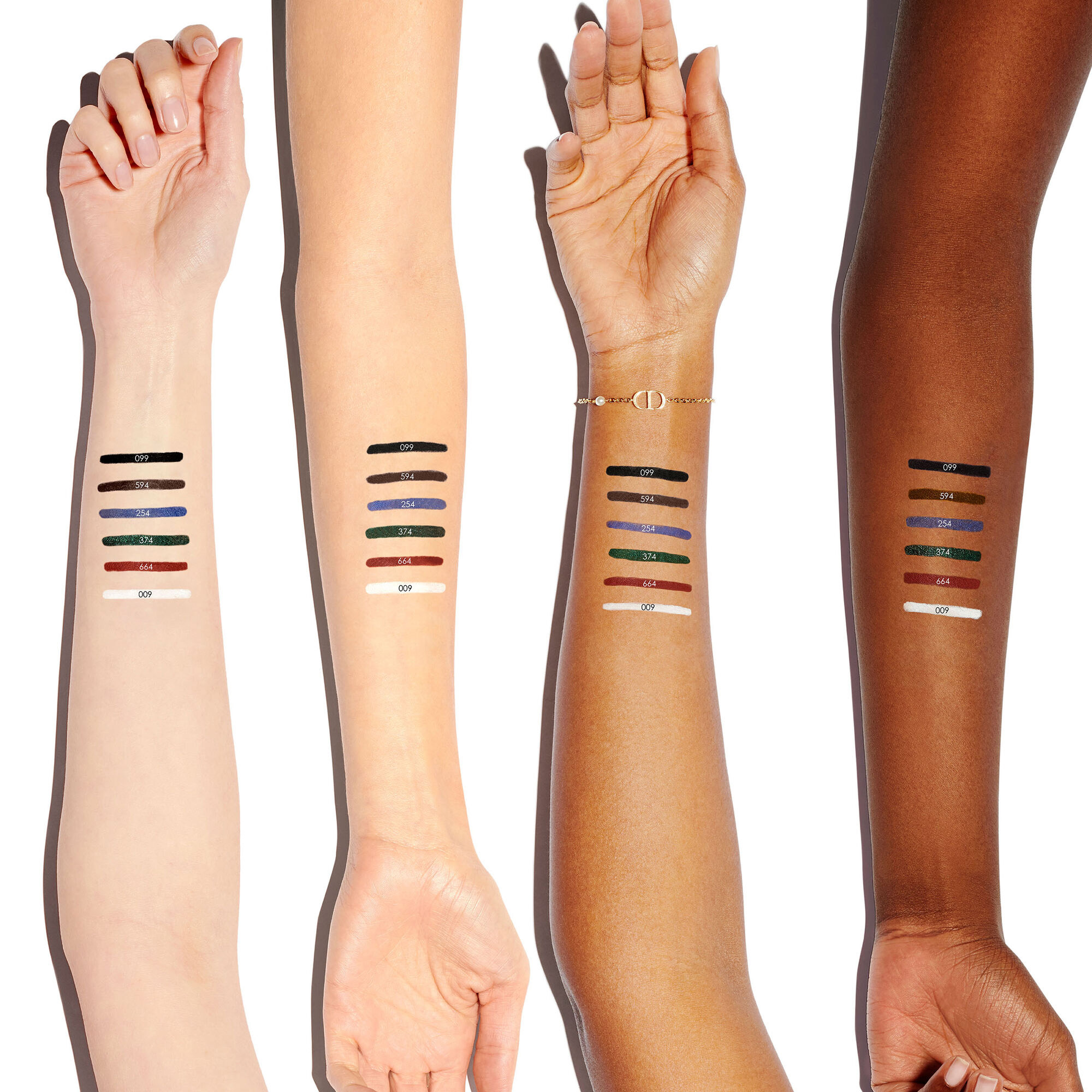 Diorshow On Stage Crayon Kajalstift – Wasserfest Intensive Farbe, Augen Make-Up, Eyeliner & Kajal, Stift, Weiß (009 White),