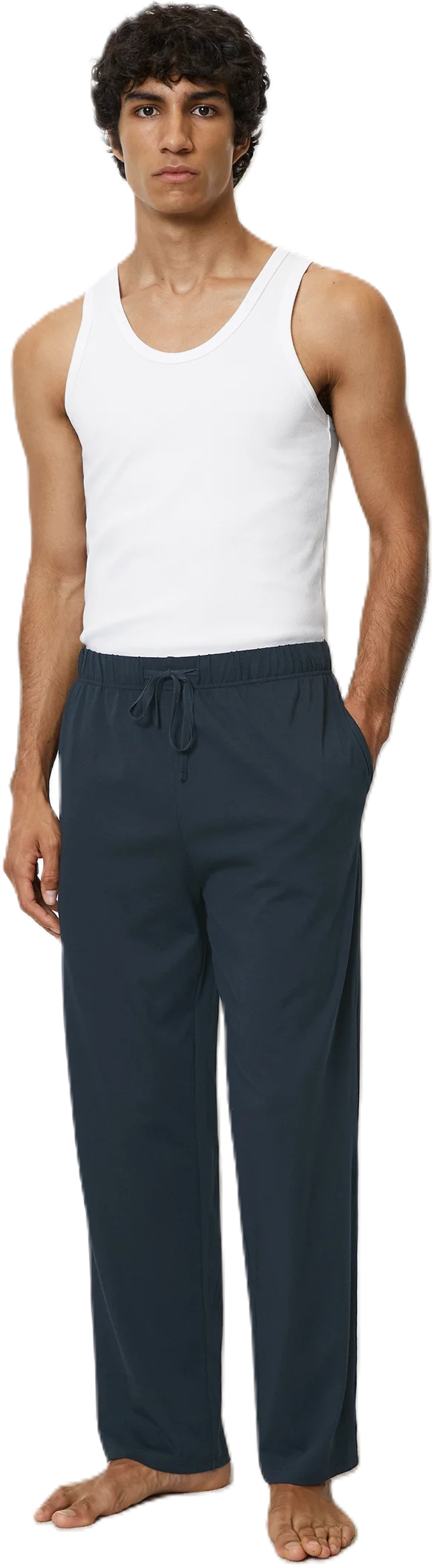 Marc O'polo Mix & Match Schlafanzug-Hose, Baumwolle, FüR Herren, Blau, Xxl