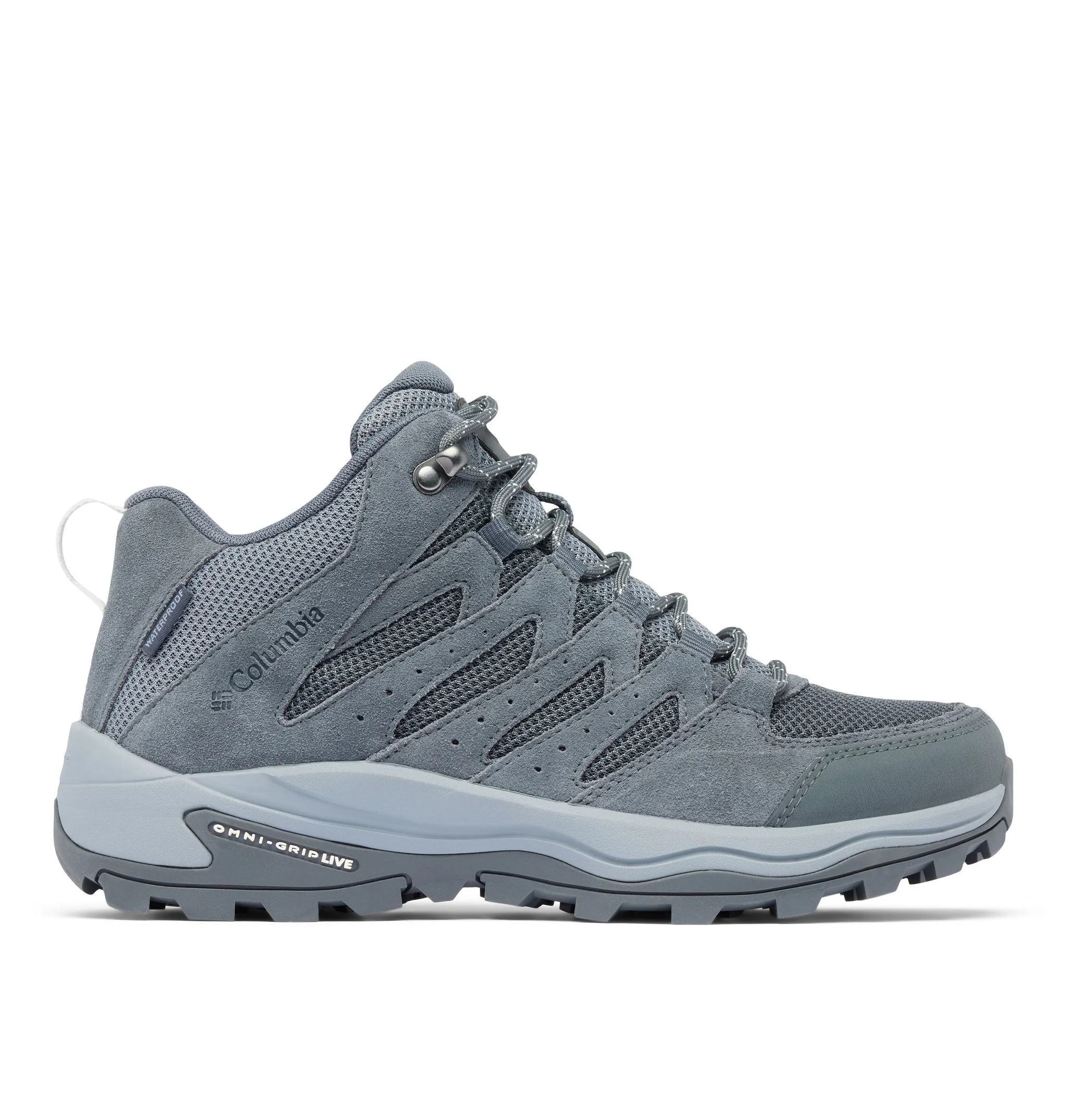 Columbia Allroundschuhe "Redmond™ Iv Mid", Leder, FüR Damen, Grau, 40 1/2