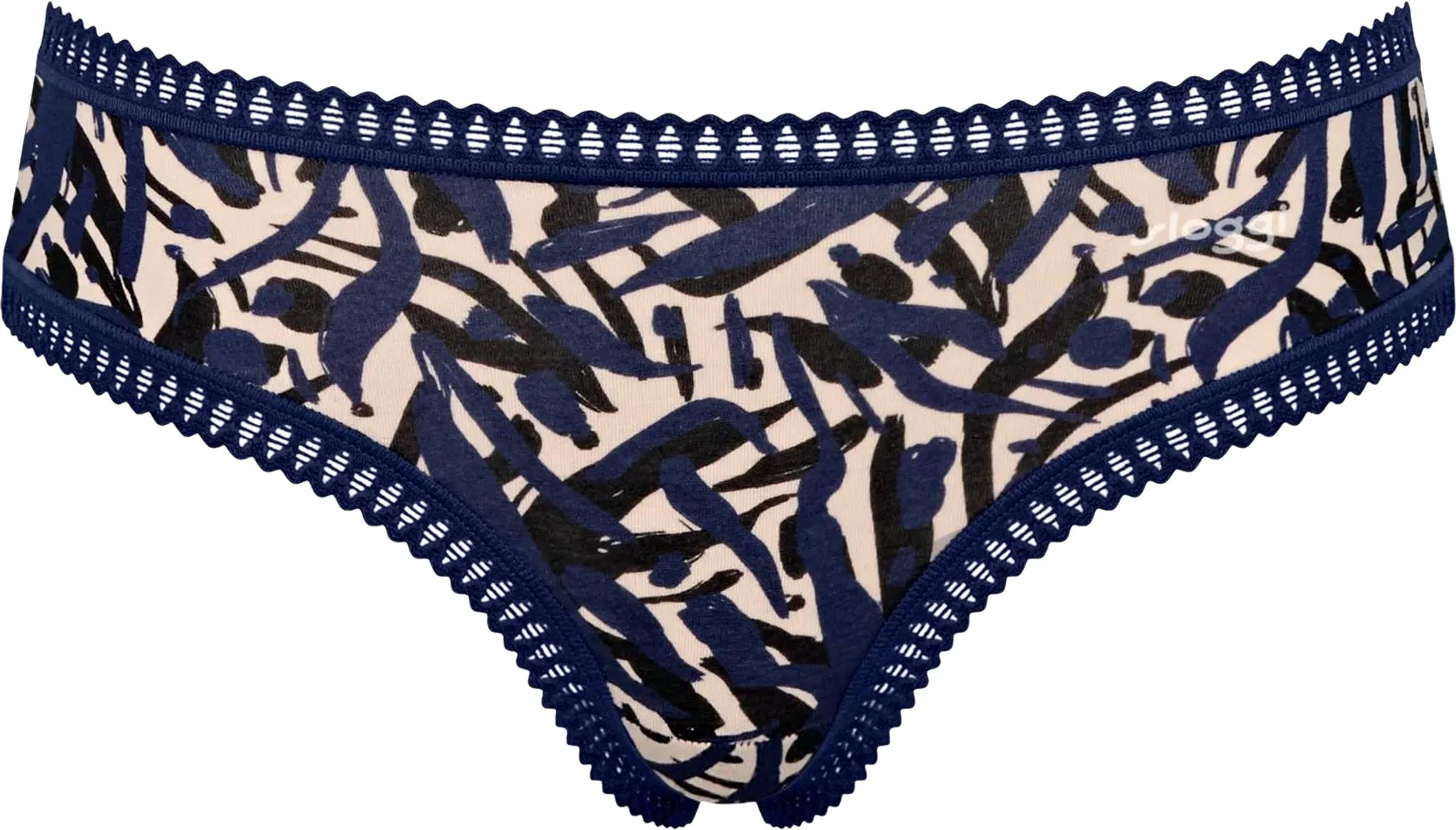 Sloggi Go Crush Hipster, 3Er-Pack, FüR Damen, Beige|Blau|Schwarz, Xs