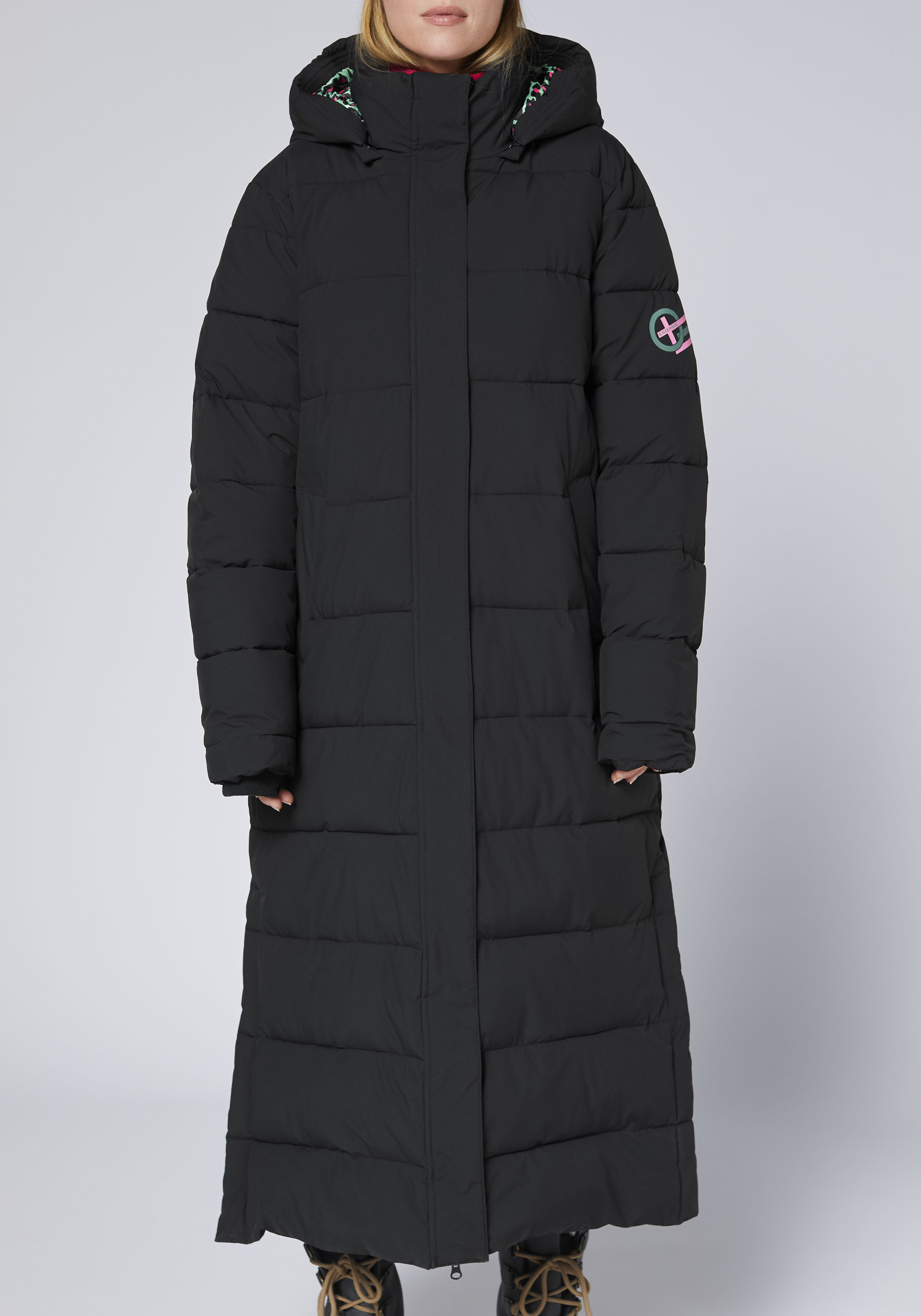Chiemsee Steppmantel, FüR Damen, Schwarz, Xs