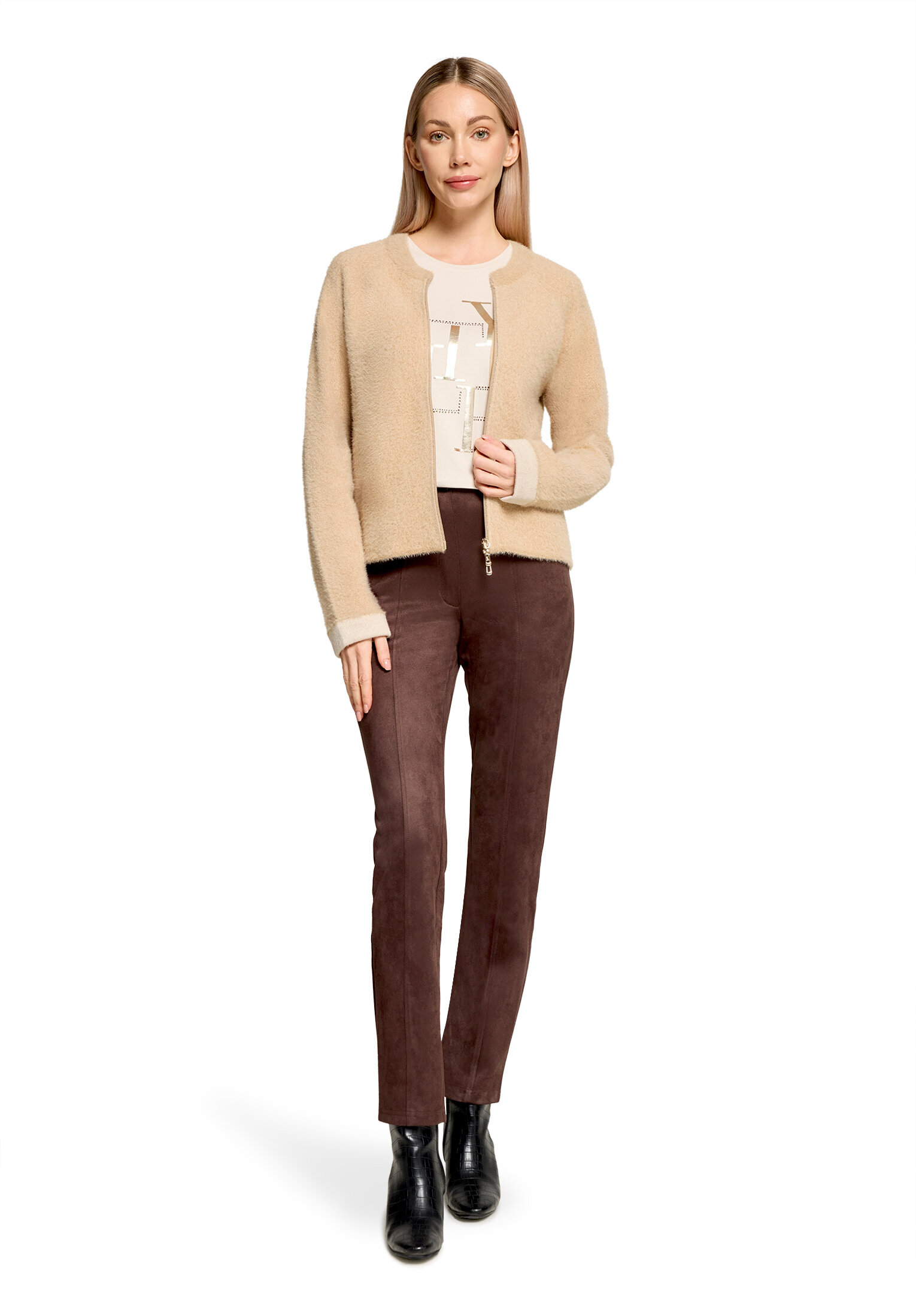 Betty Barclay Strickjacke, FüR Damen, Beige, 38
