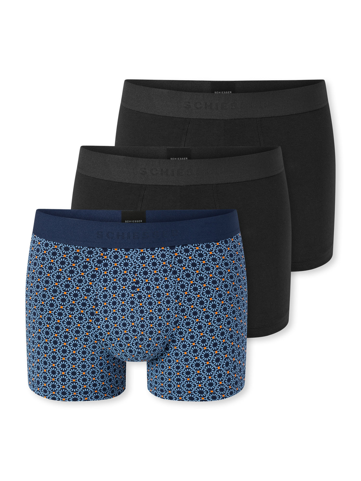 Schiesser Shorts, 3Er Pack, FüR Herren, Mehrfarbig, 5