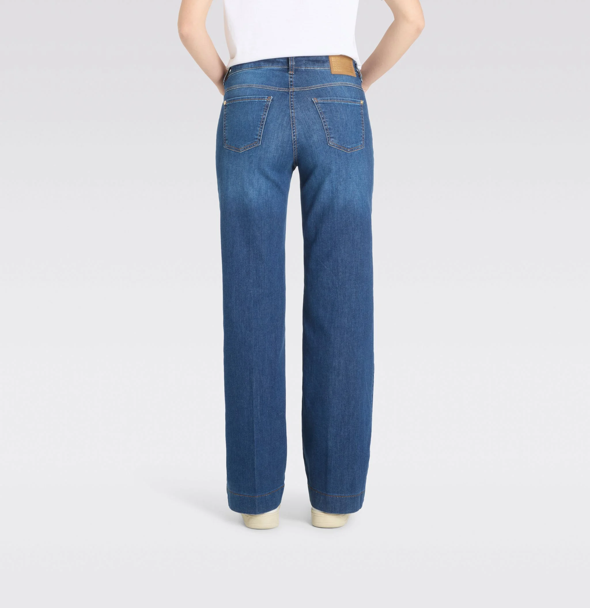 Mac Jeans, Wide-Fit, 5-Pocket-Style, FüR Damen, Blau, 38/30
