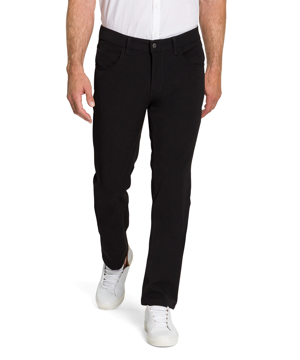 Pioneer® Rando Stretch Demin Jeanshose, Five-Pocket, GüRtelschlaufen, FüR Herren, Schwarz, 42/34
