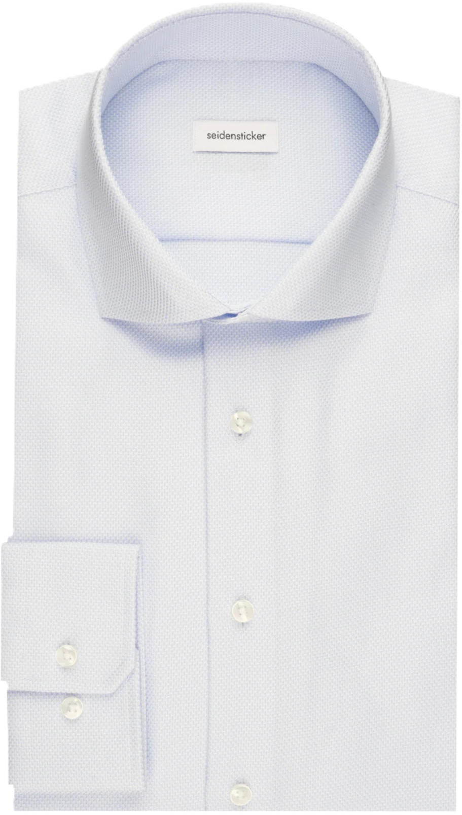 Seidensticker Smart Classics Business-Hemd, Tailored Fit, Langarm, Kent-Kragen, FüR Herren, Blau, 43