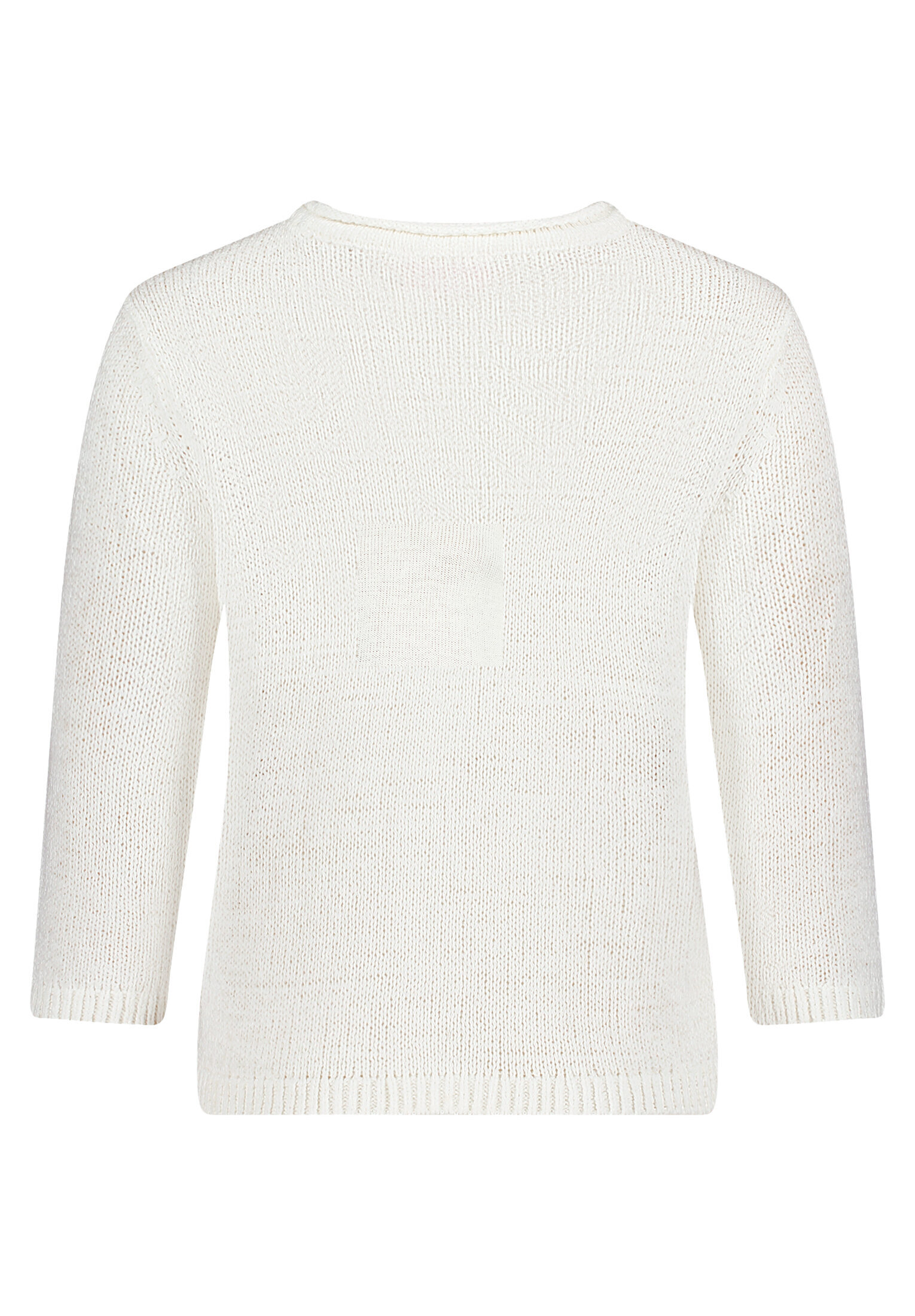 Betty Barclay Strickpullover Mit 3/4 Arm, Weiß, 46