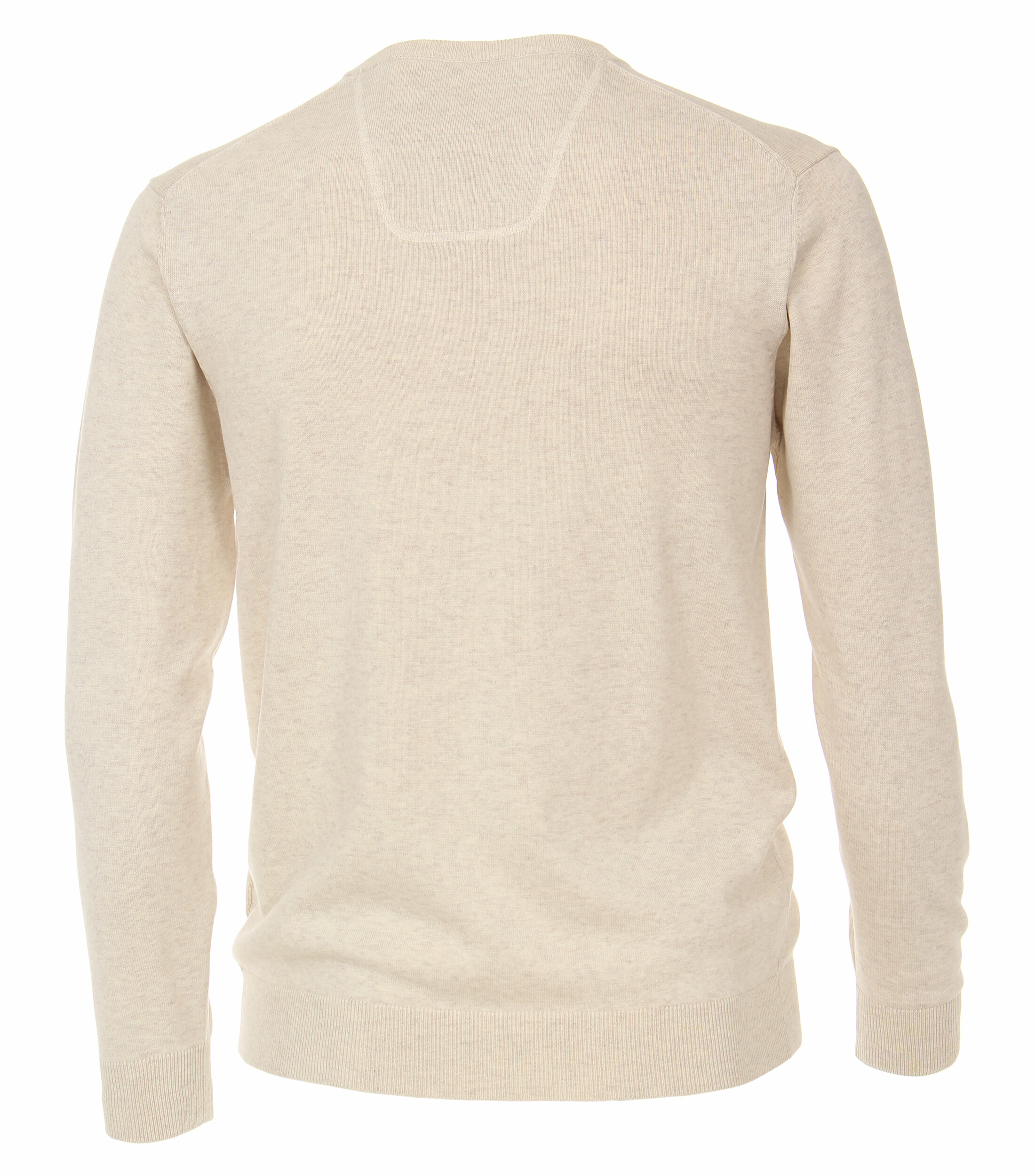 Casamoda Herren Pullover Uni, Beige, M