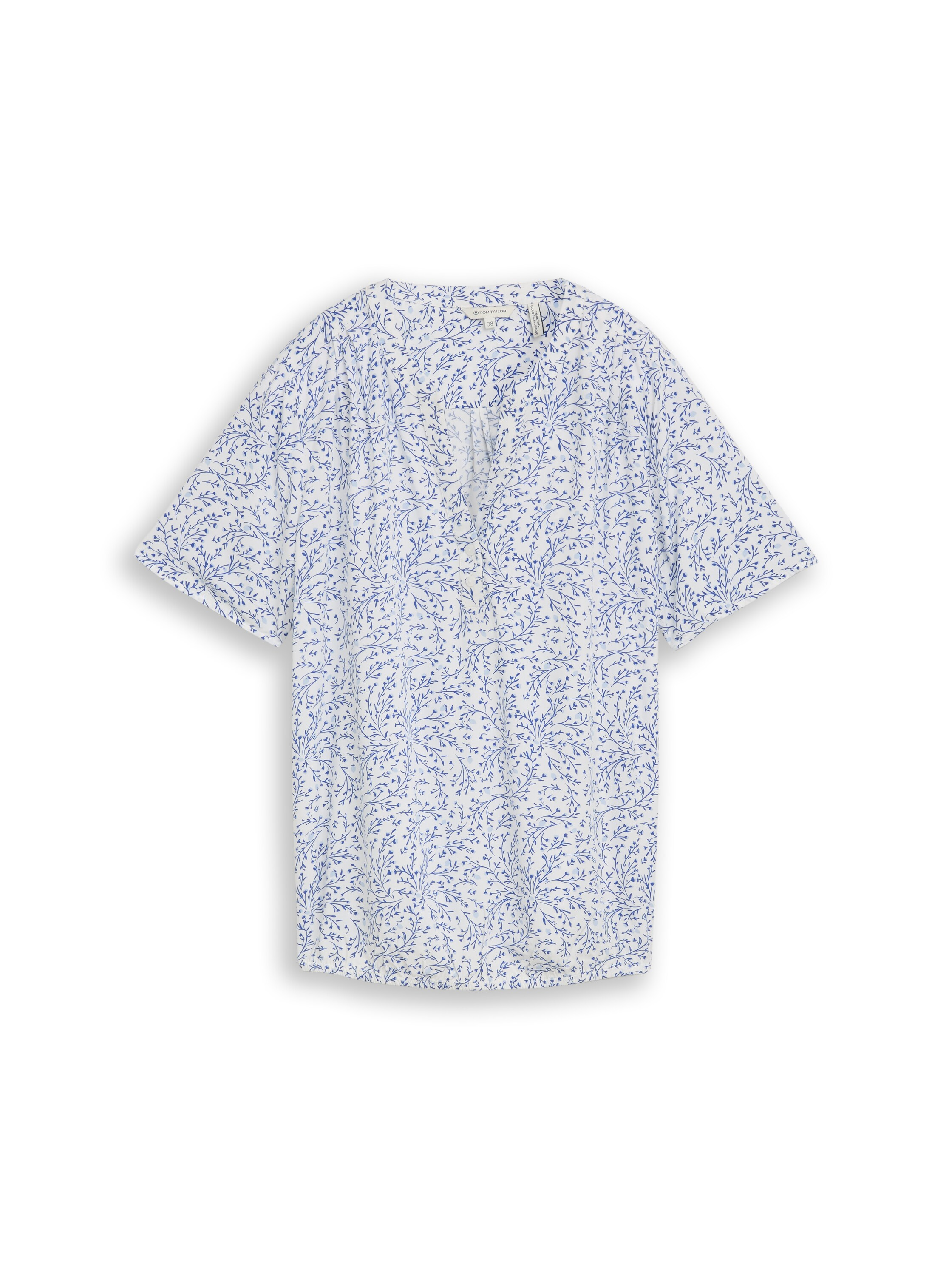 Tom Tailor Shirtbluse, Split-Neck, FüR Damen, Pink|Rosa, 42