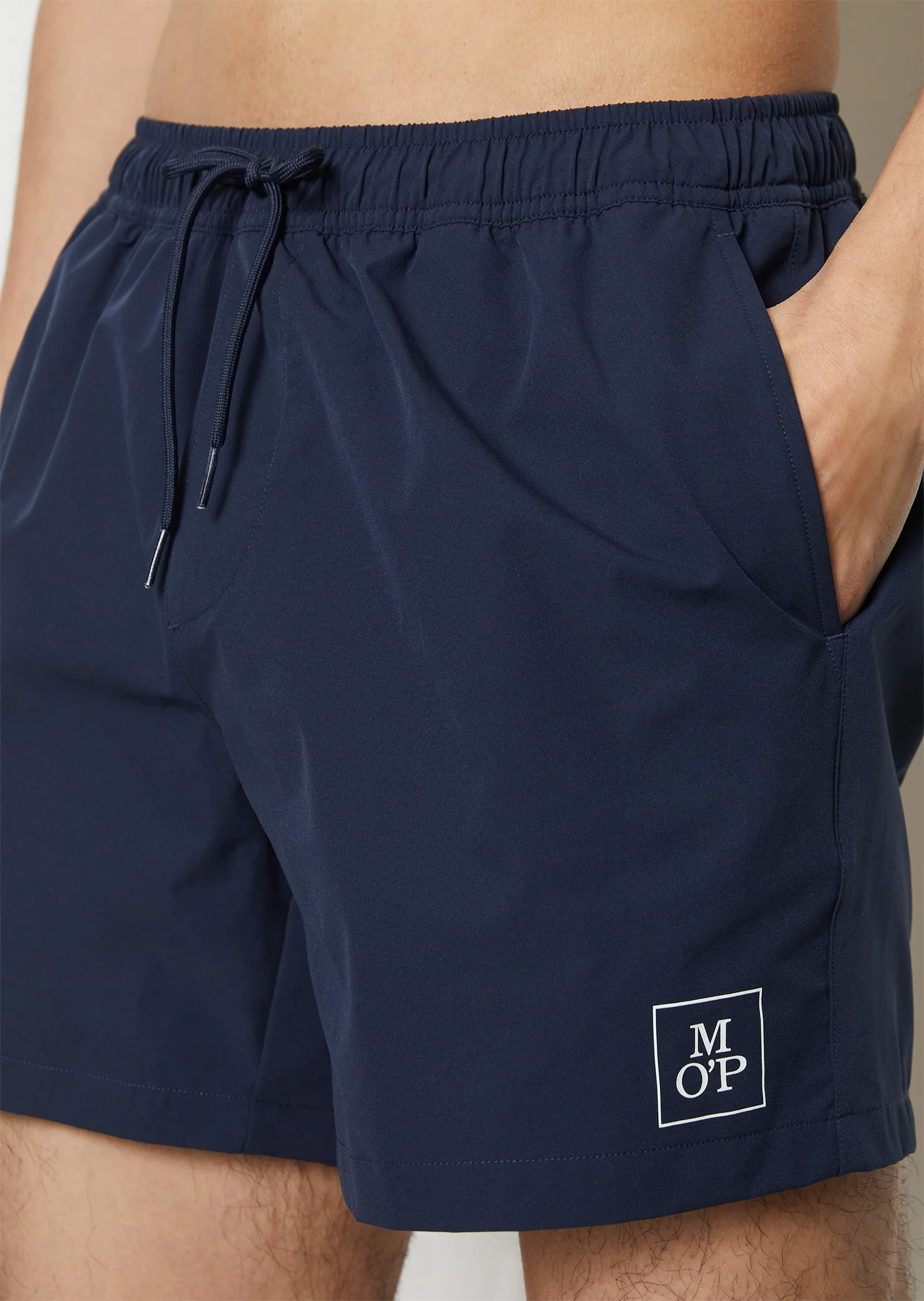Marc O'Polo Badeshorts, Kordelzug, Schnell Trocknend, FüR Herren, Blau, XL