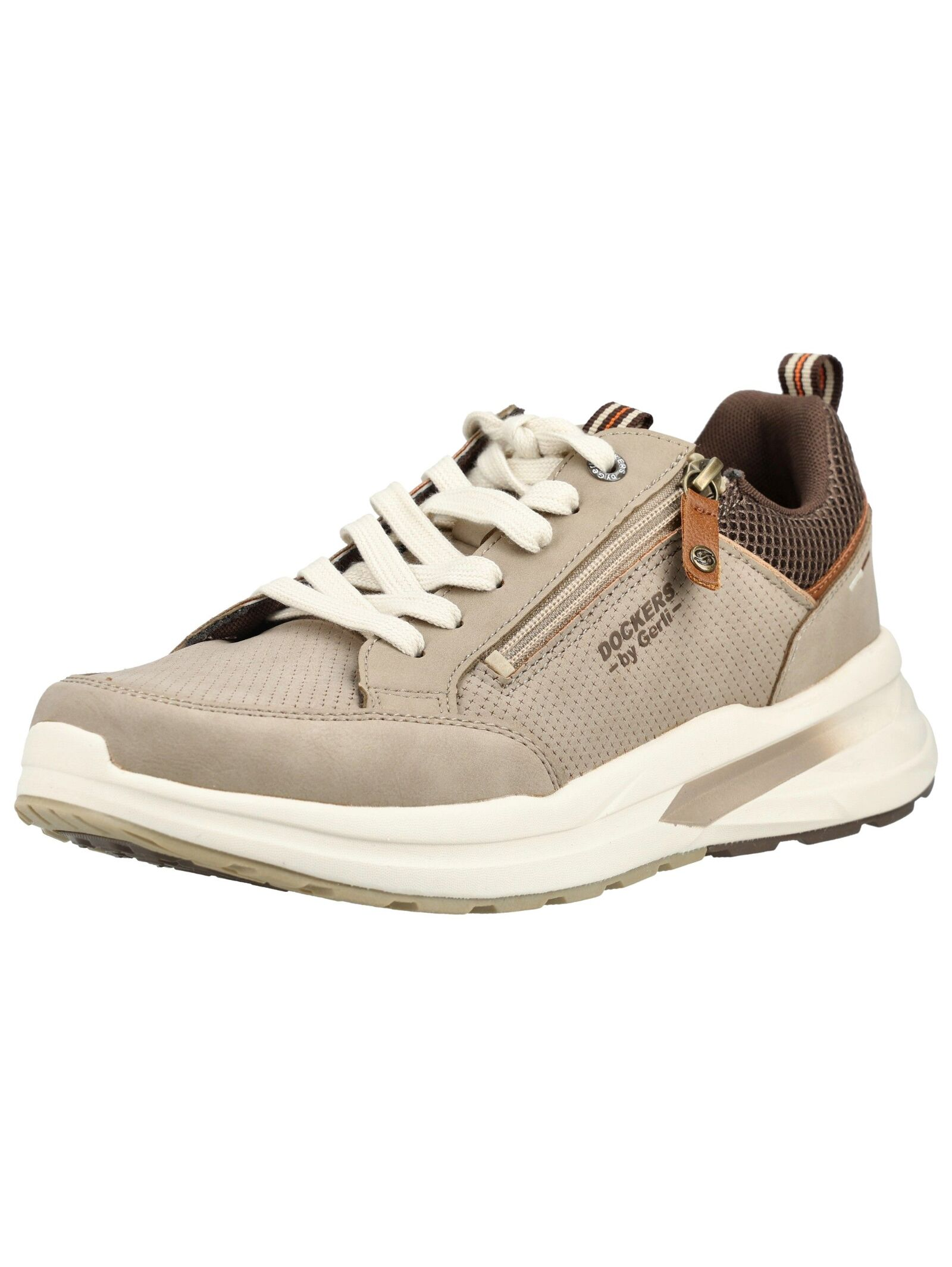 Dockers® By Gerli Sneaker, WechselfußBett, FüR Herren, Beige, 43