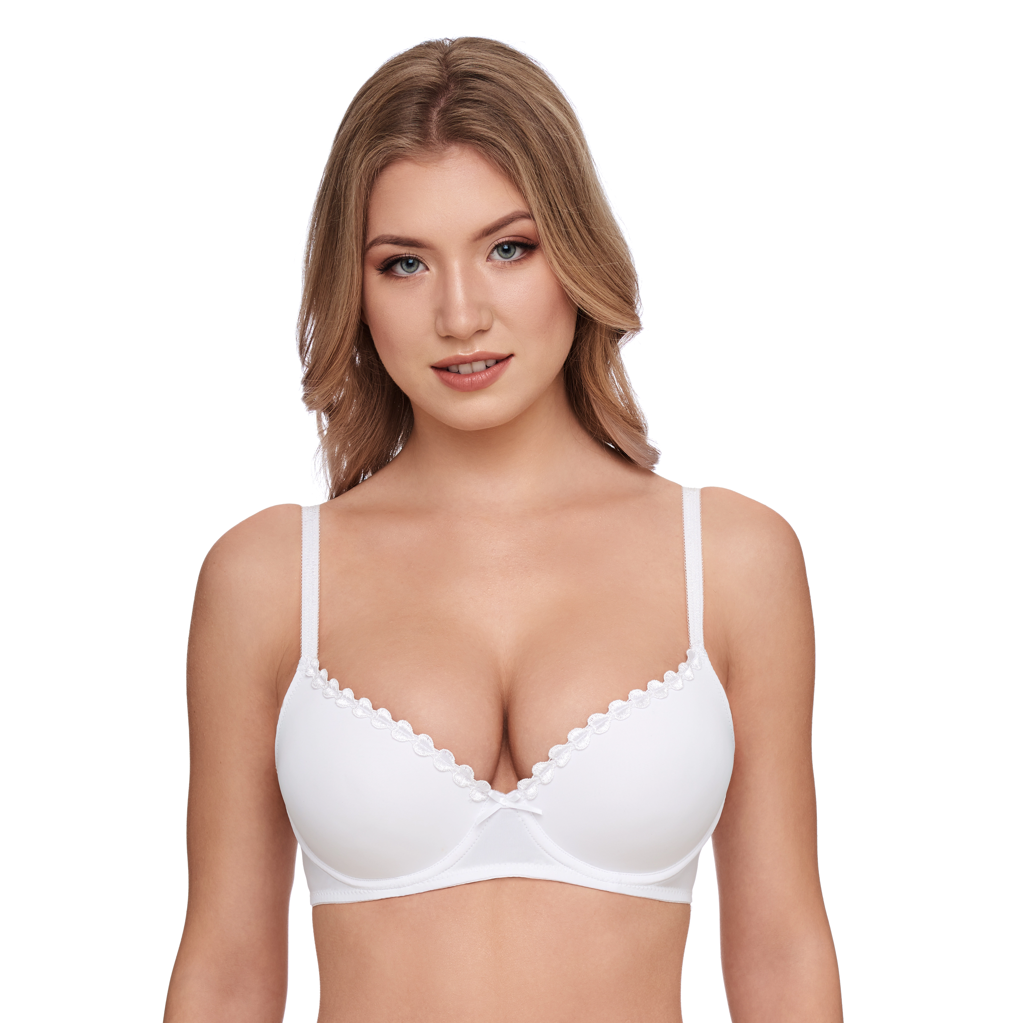 Susa Dirndl-Bh, BordüRe, Un, FüR Damen, Weiß, 85B