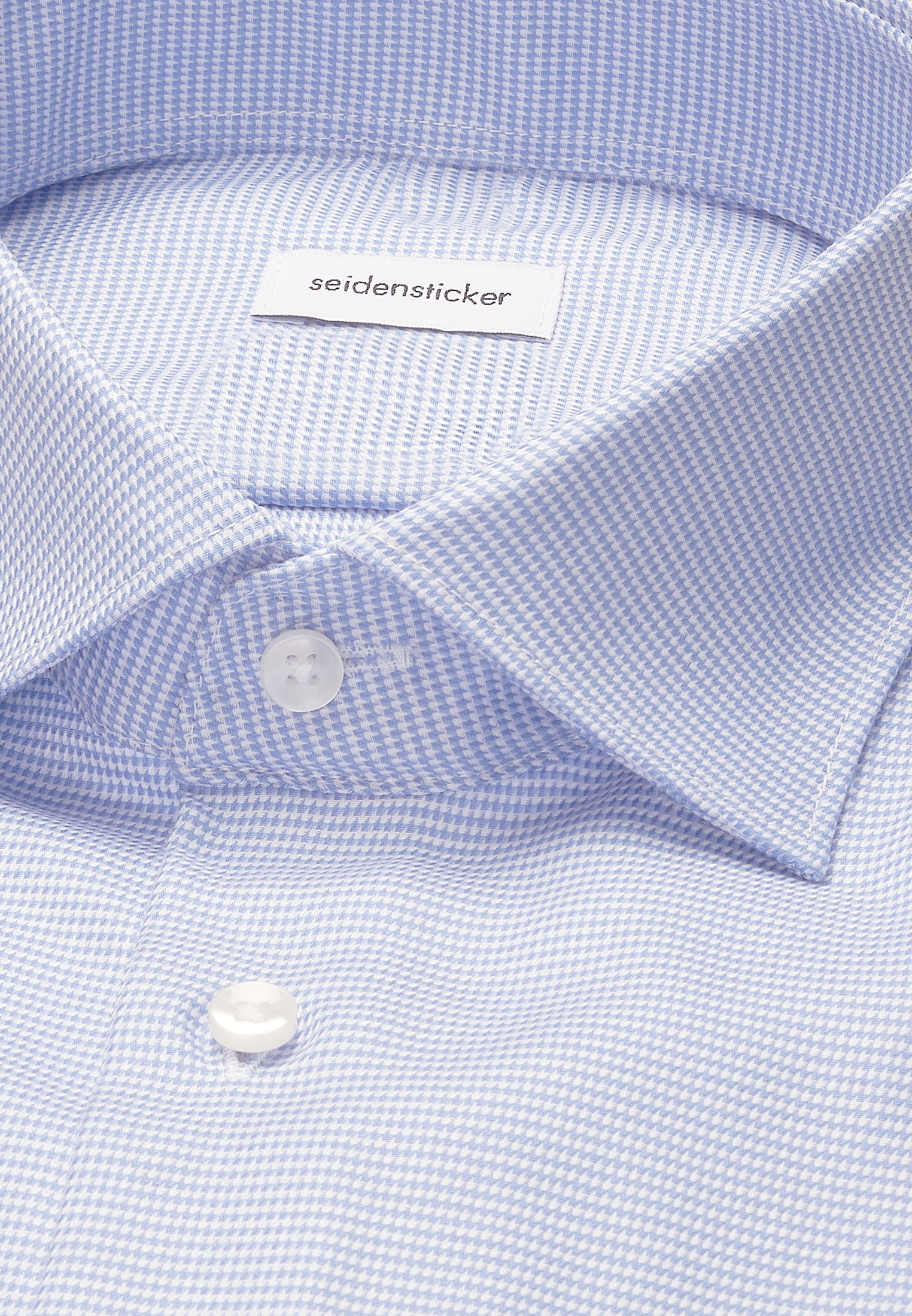 Seidensticker Business Hemd Schwarze Rose, Blau, 39
