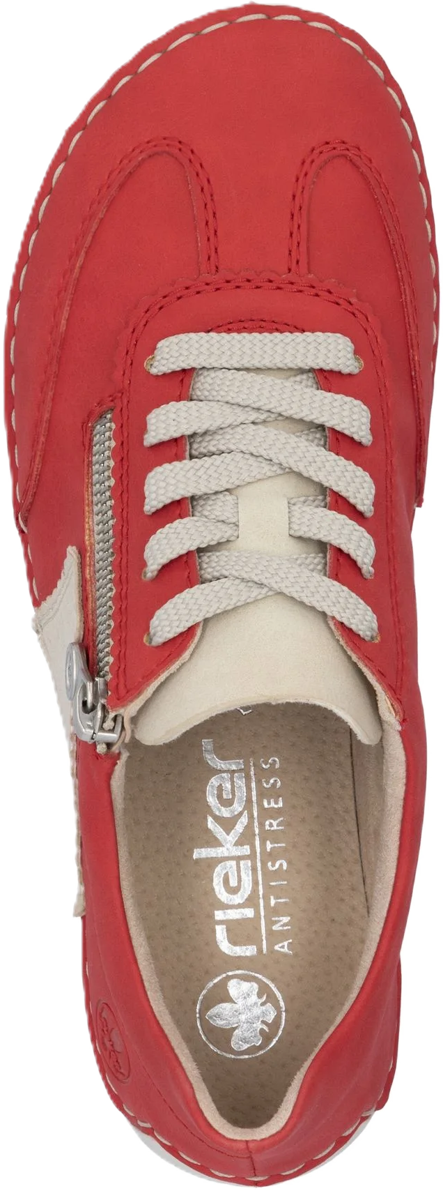 Rieker Sneaker, Kunstleder, FüR Damen, Rot, 41