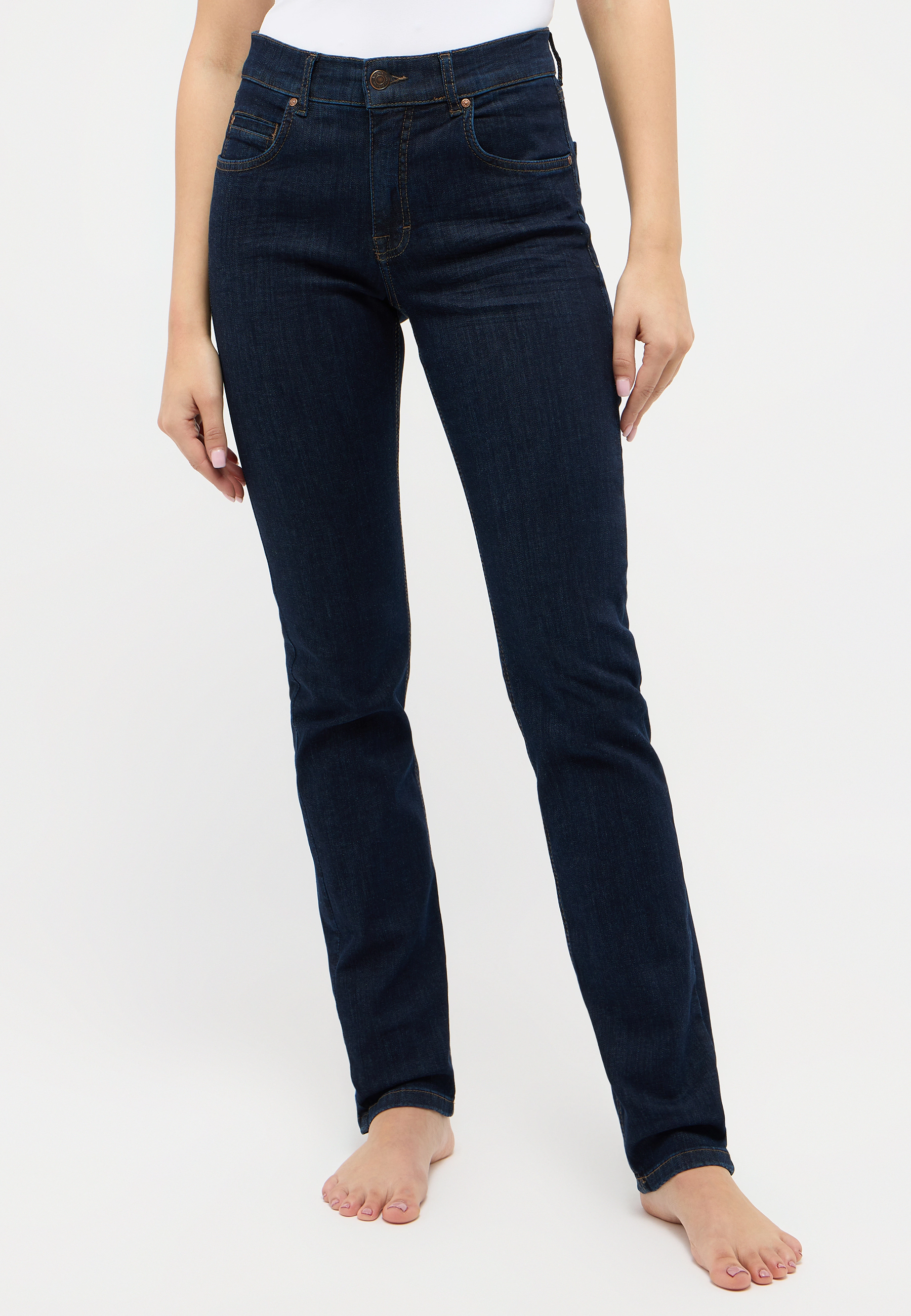 Angels Jeanshose "Cici", Elastisch, FüR Damen, Blau, 46