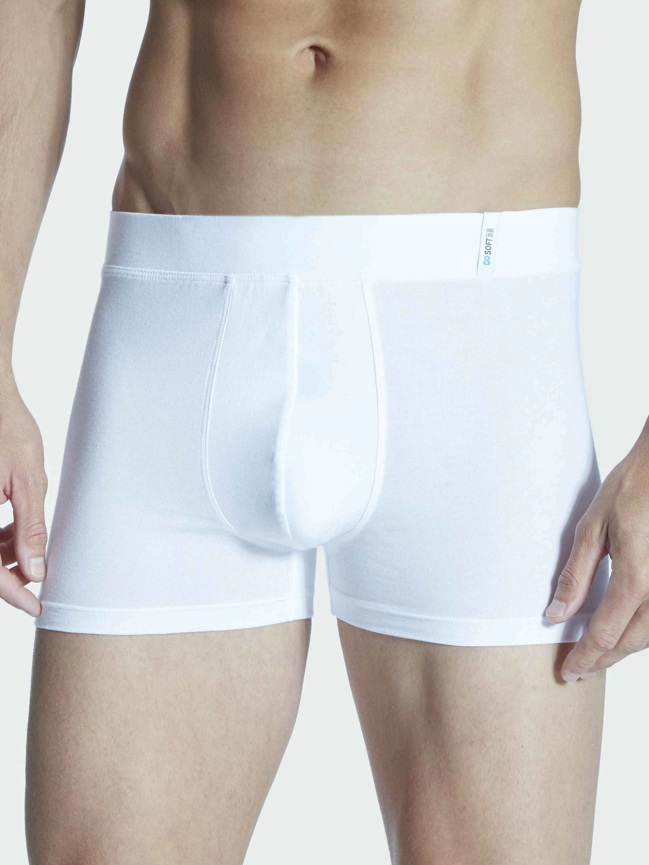 Schiesser Long Life Soft Pants, Label, Uni, FüR Herren, Weiß, 6