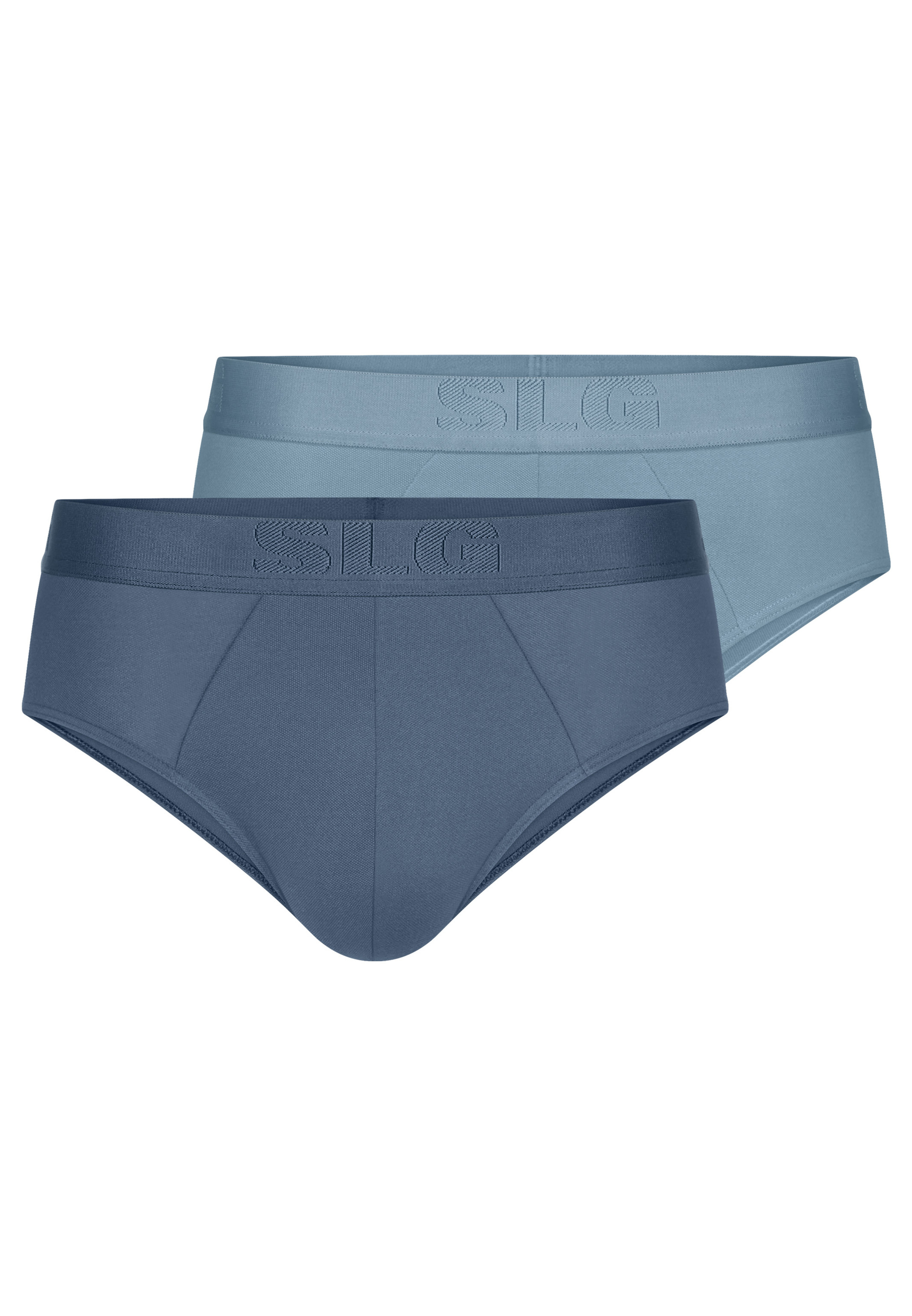 Sloggi Slip / Unterhose 2Er Pack Slg Base Soft, Blau, L
