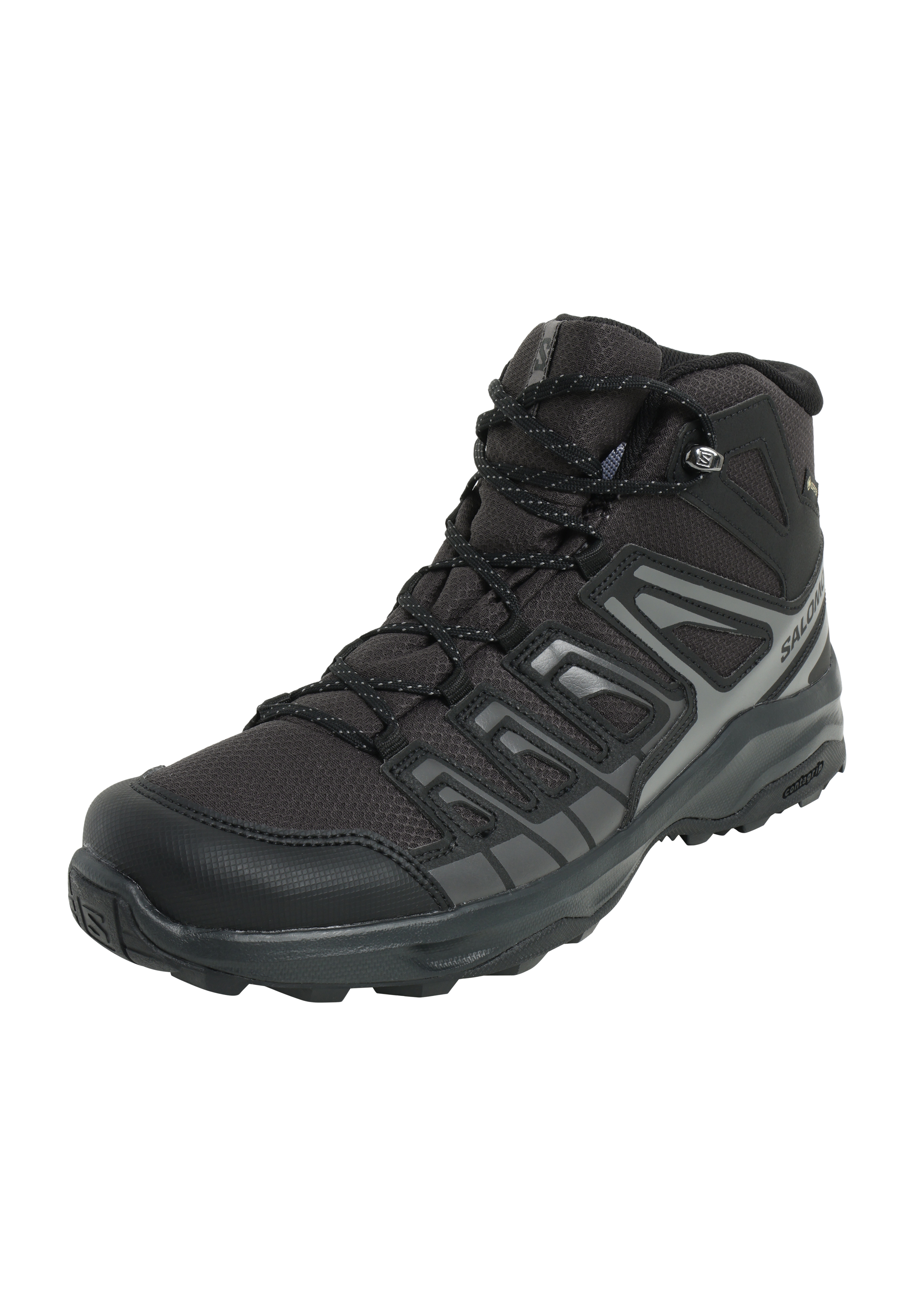 Salomon Trekkingschuhe Extegra Mid Gtx, Wasserdicht, FüR Herren, Schwarz, 42